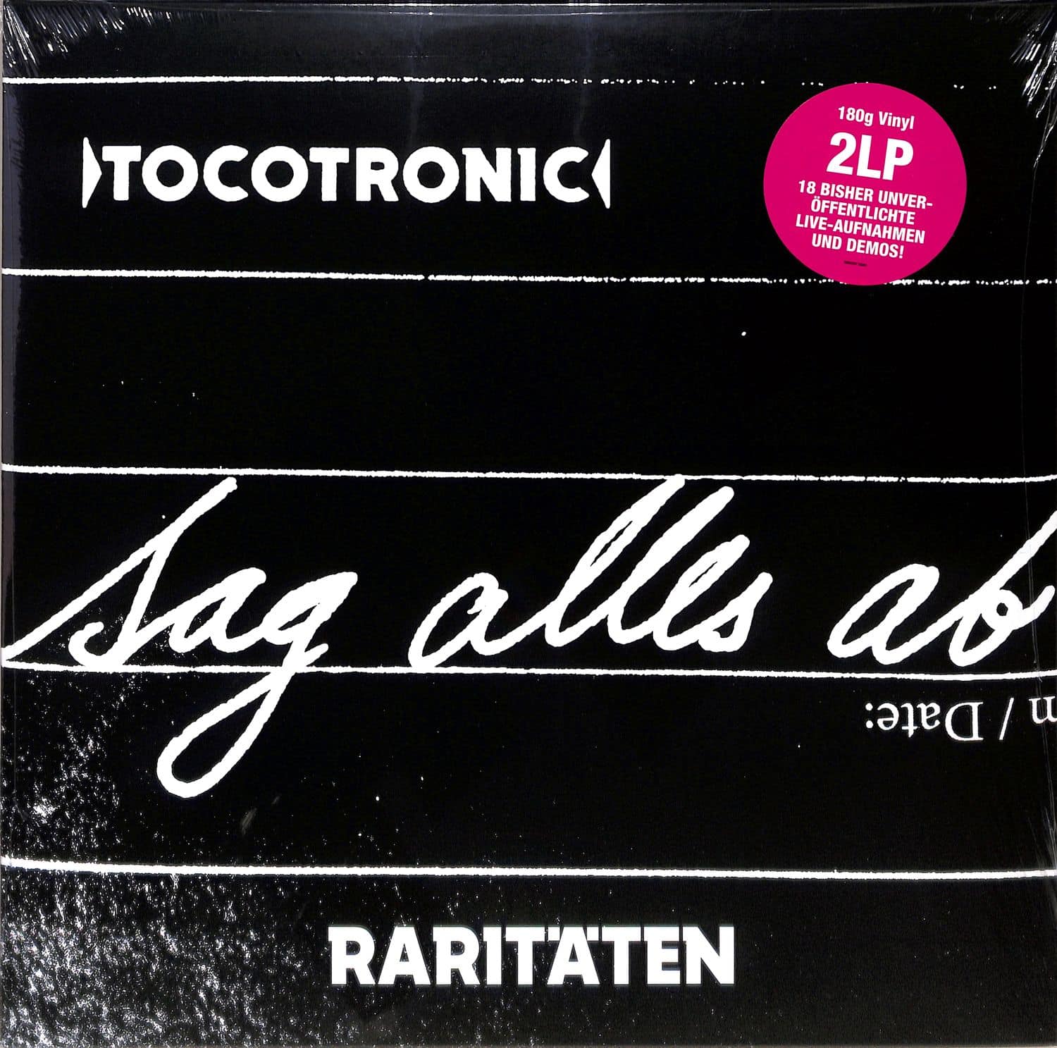 Tocotronic - SAG ALLES AB - RARITTEN 1994-2020 