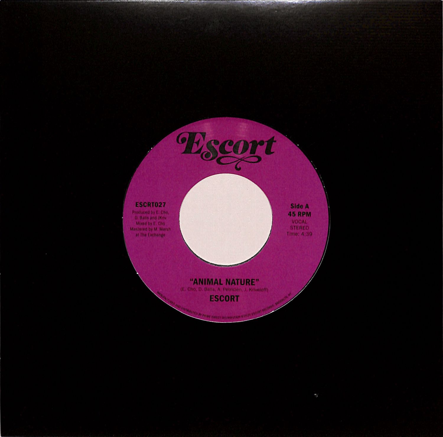 Escort - ANIMAL NATURE B/W BARBARIANS 