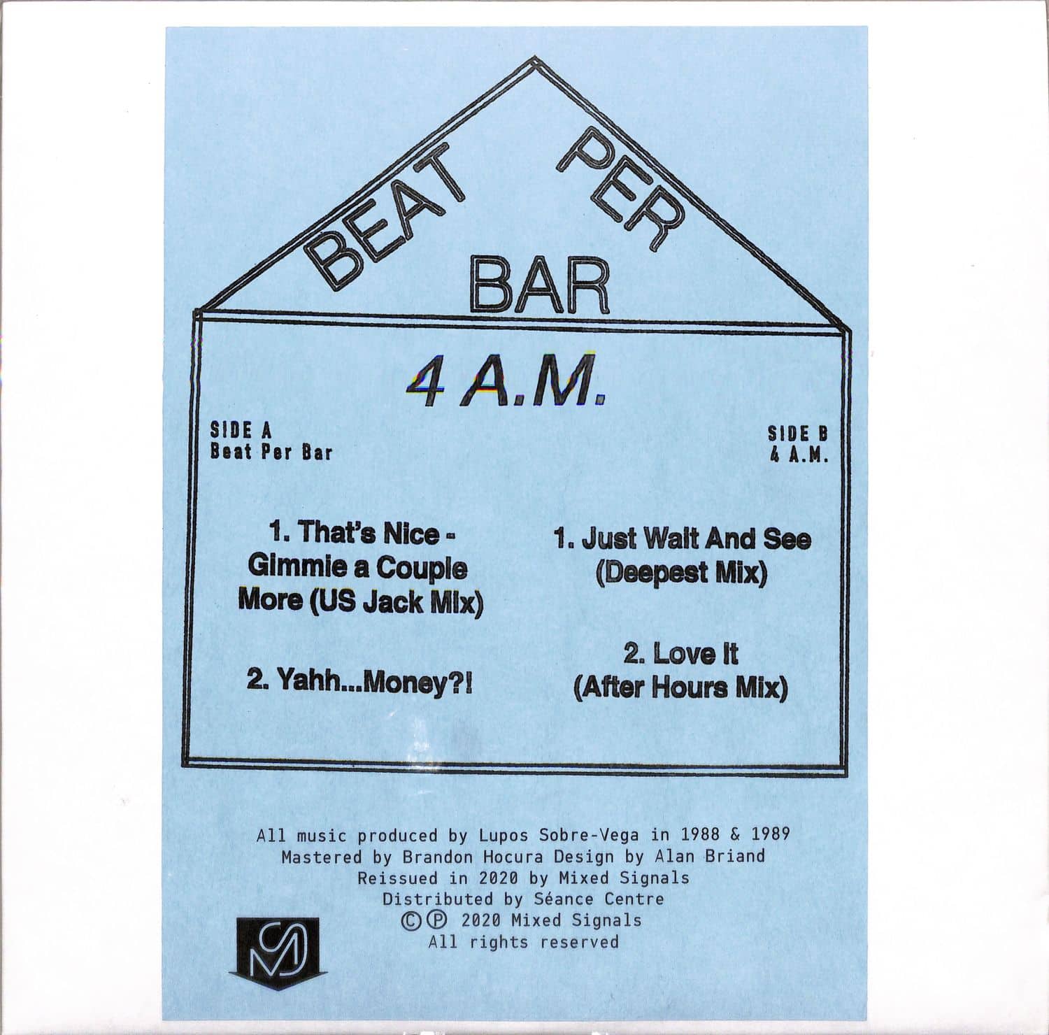 Beat Per Bar / 4 A.M. - S/T