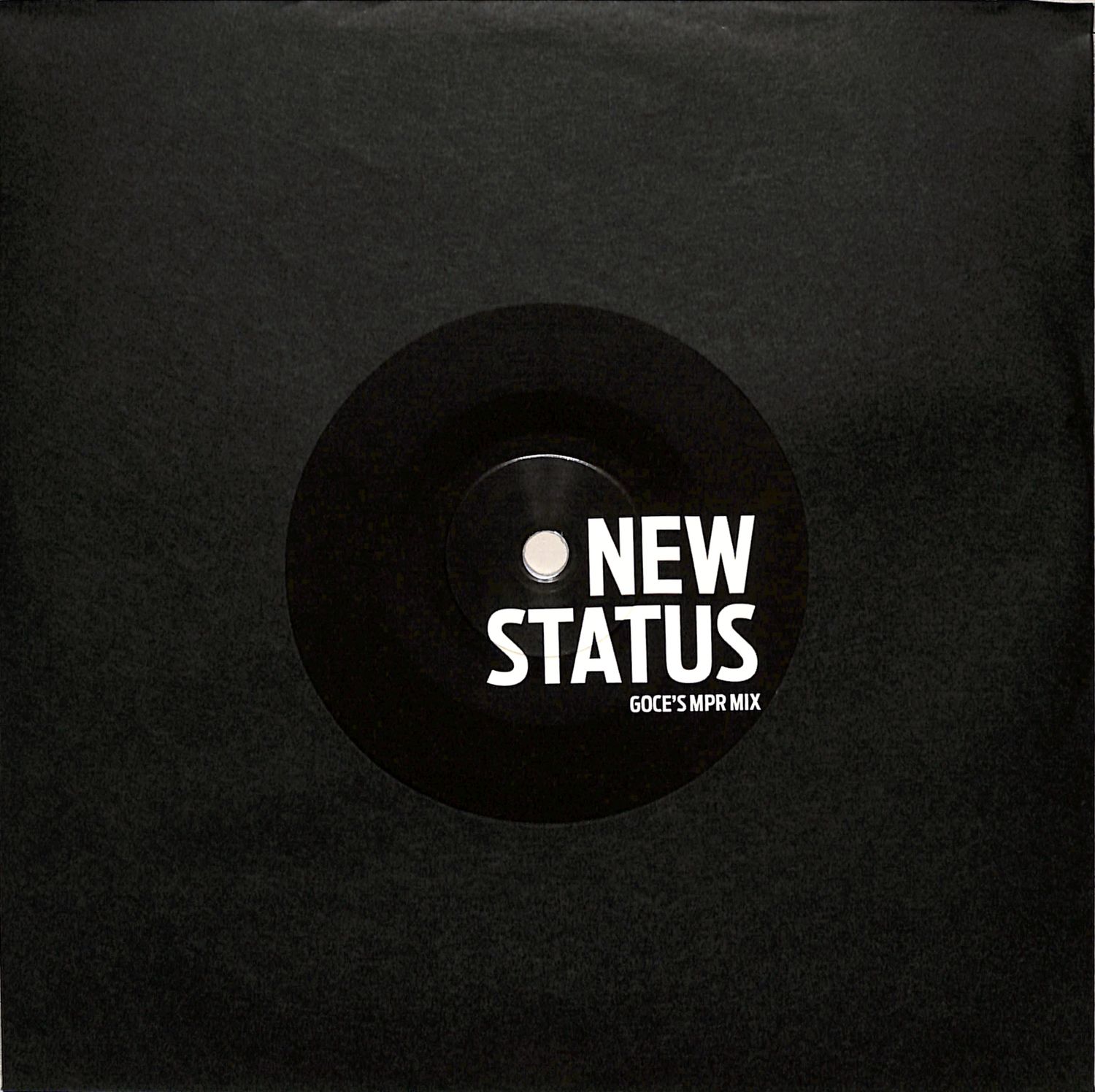 DJ Goce - new status / lovin the game (white 7 inch)