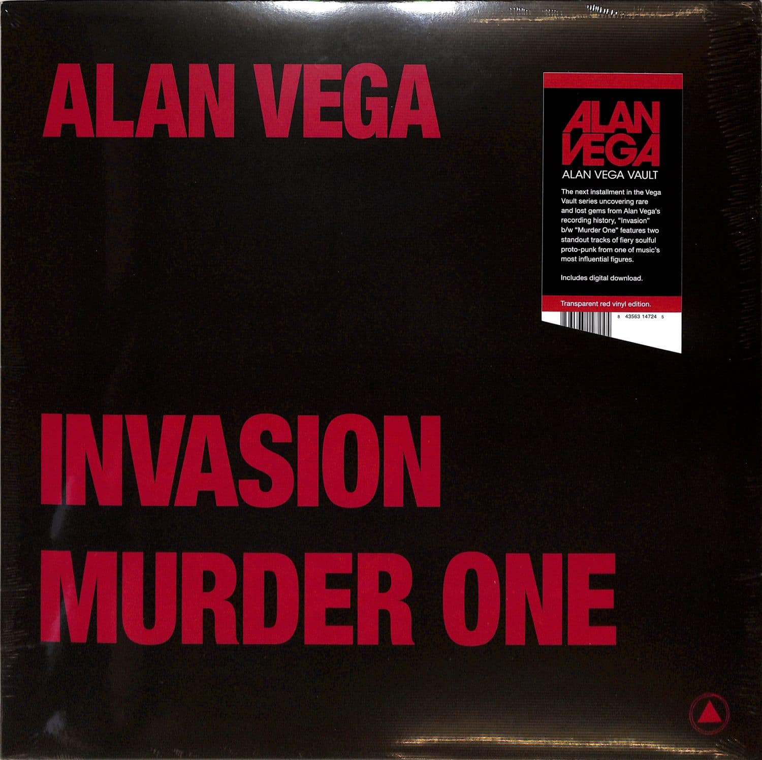 Alan Vega - INVASION / MURDER ONE 