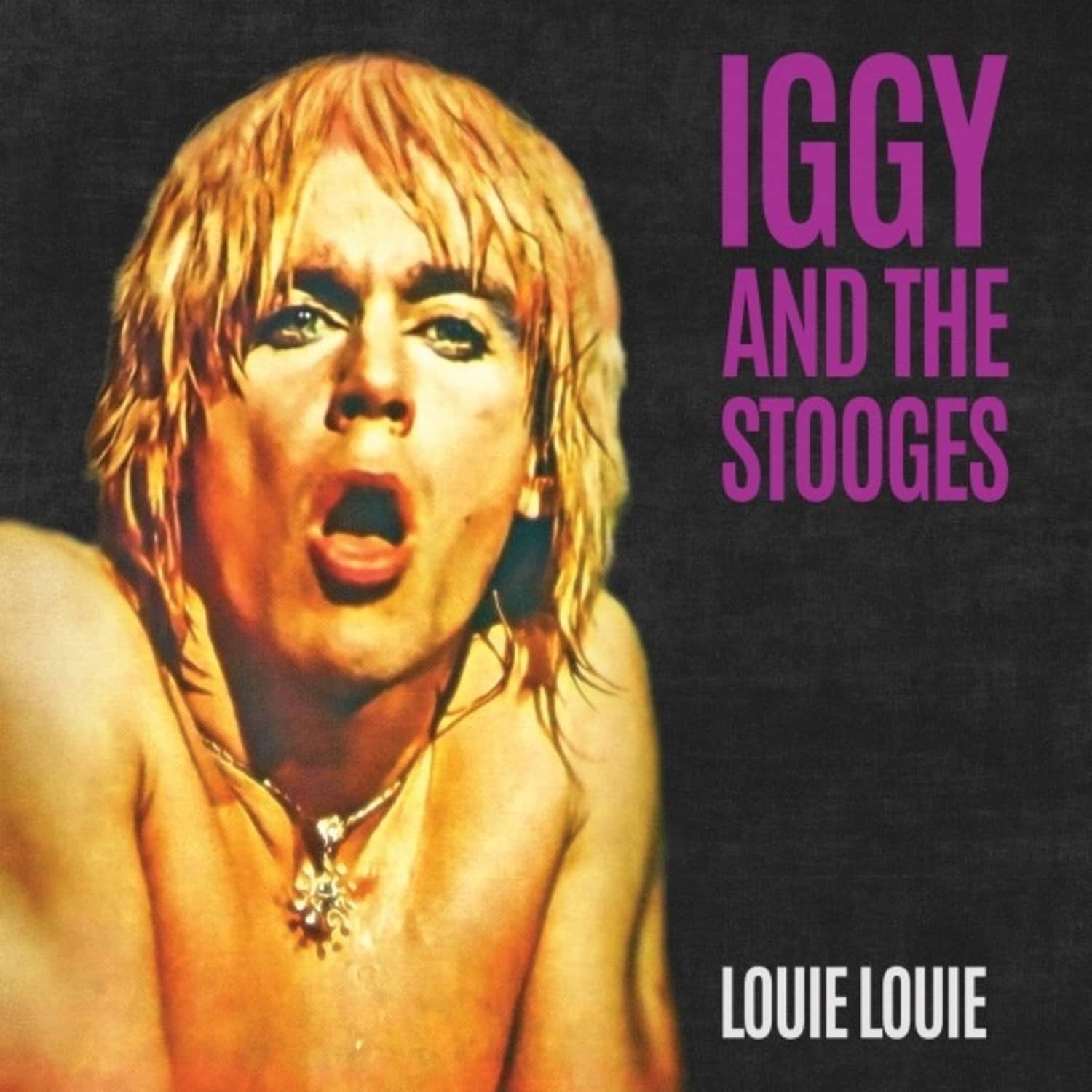 Iggy And The Stooges - LOUIE LOUIEBLACK / GOLD SPLATTER 