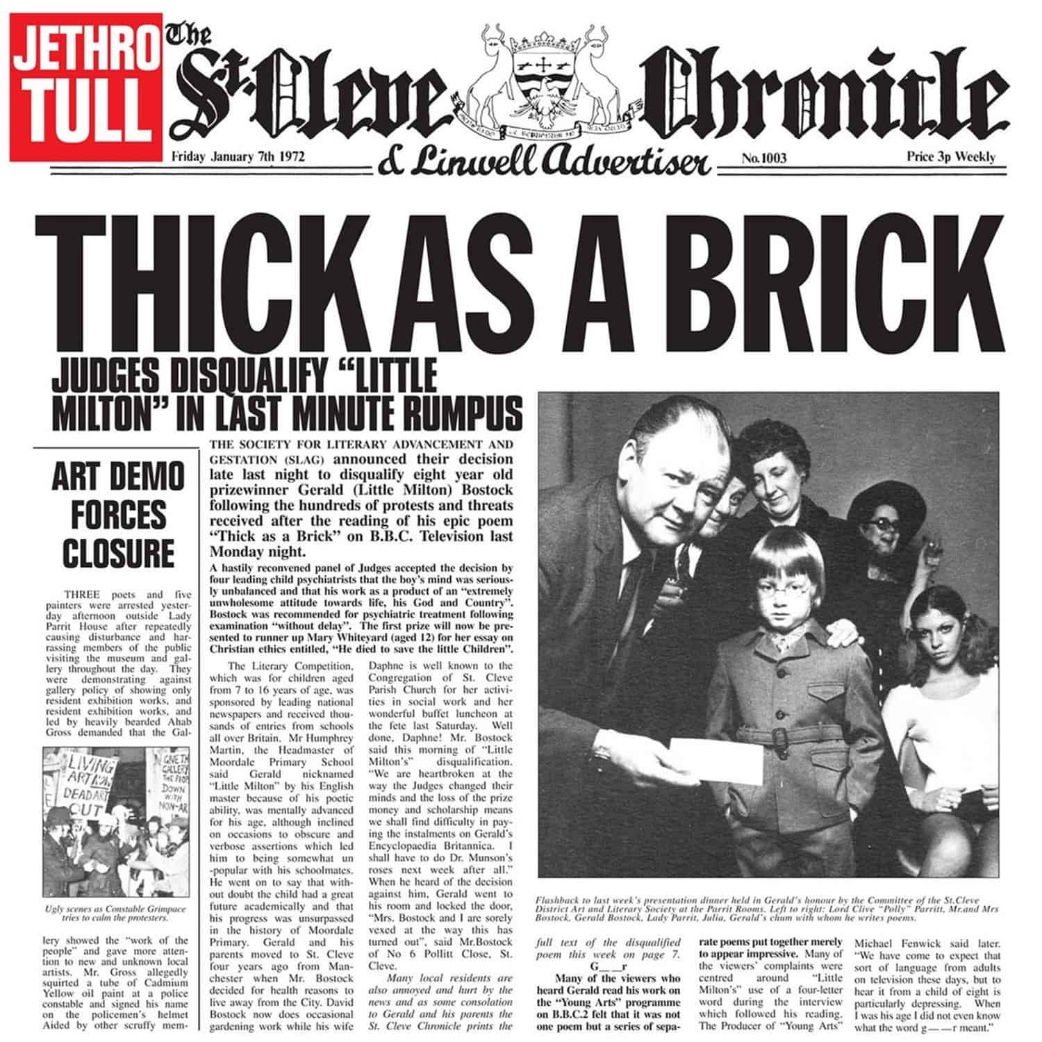 Jethro Tull - THICK AS A BRICK 