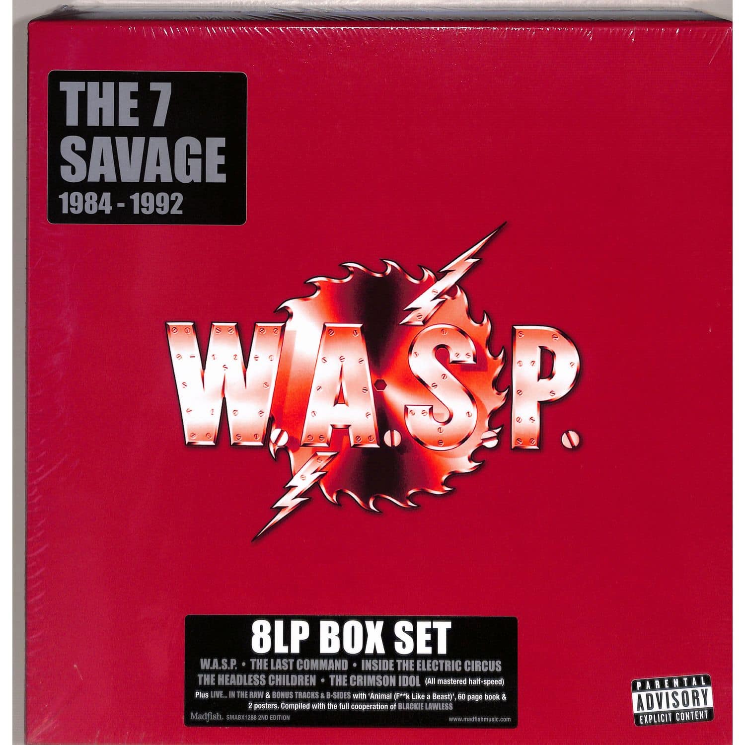 W.A.S.P. - THE 7 SAVAGE-SECOND EDITION 