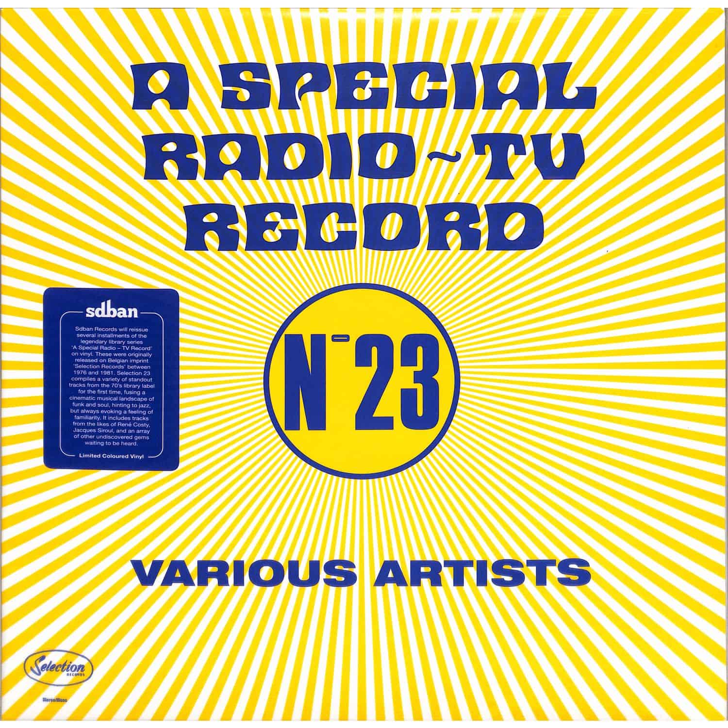 Various Artists - A SPECIAL RADIO TV RECORD NR. 23 