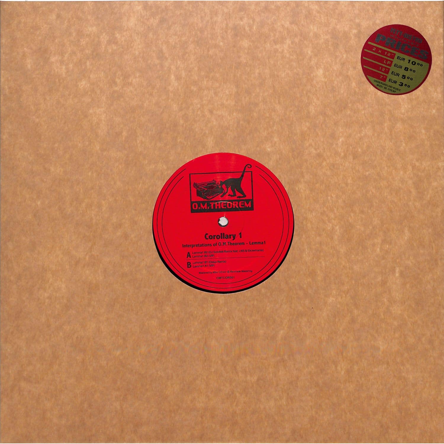 O.M. Theorem - COROLLARY 1