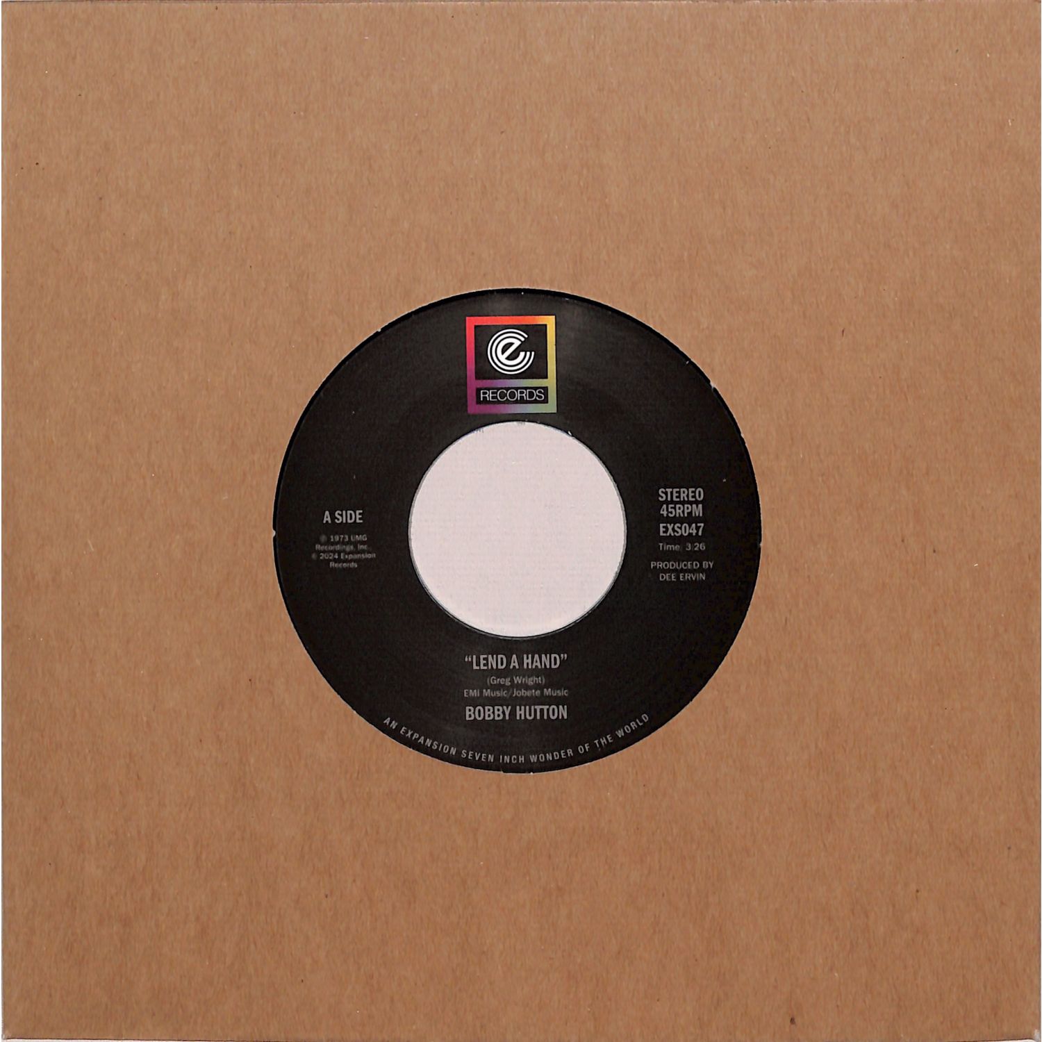 Bobby Hutton - LEND A HAND / COME SEE WHAT S LEFT OF ME 