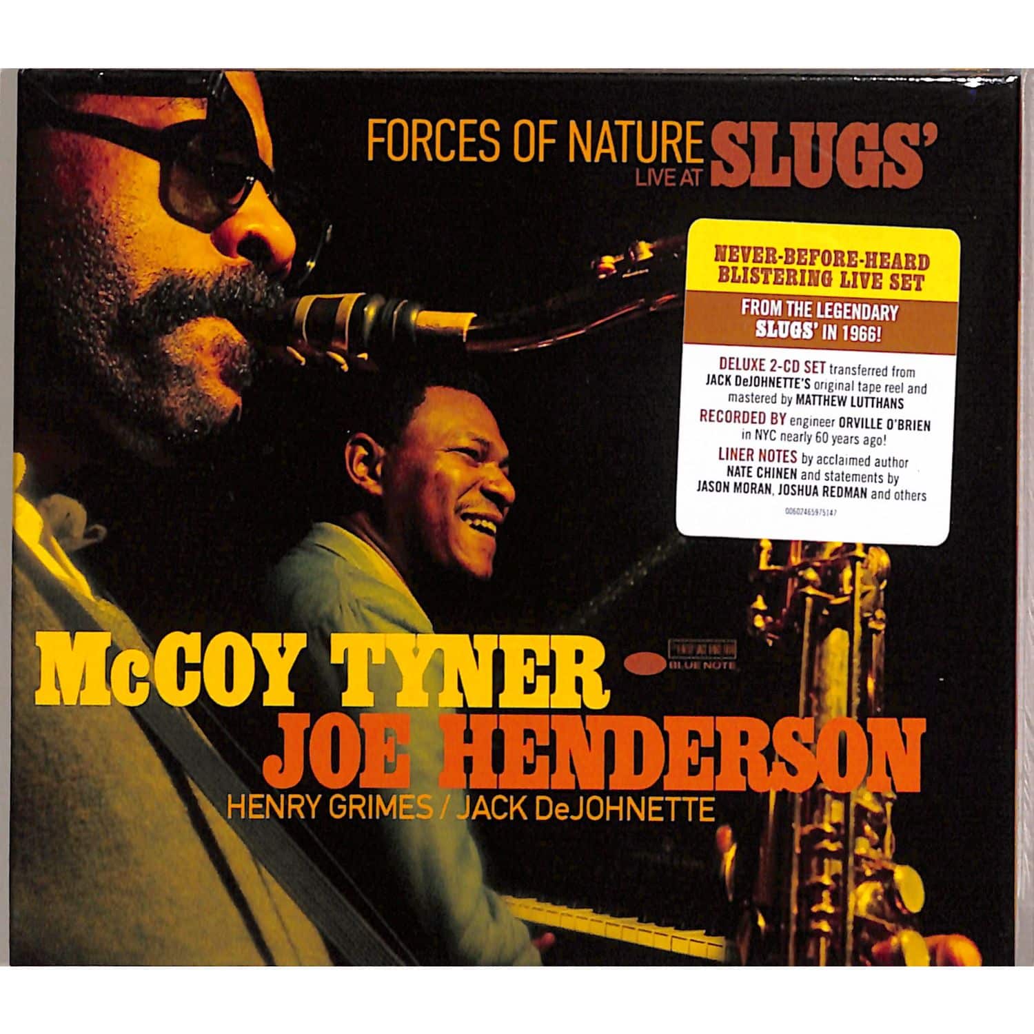 McCoy Tyner / Joe Henderson / J. DeJohnette / H. Grimes - FORCES OF NATURE: LIVE ART SLUGS 