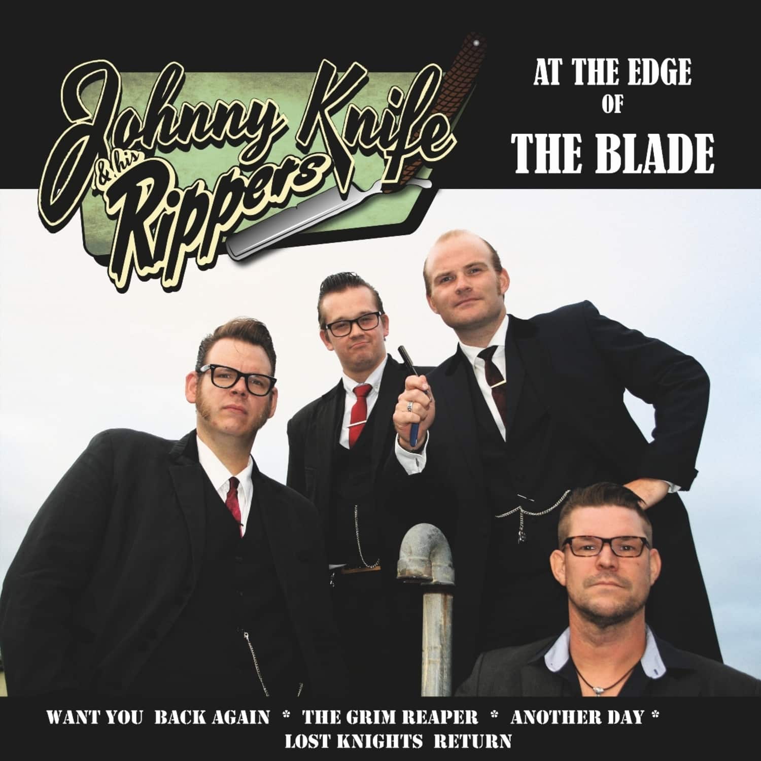 Johnny Knife / The Rippers - AT THE EDGE OF THE BLADE 