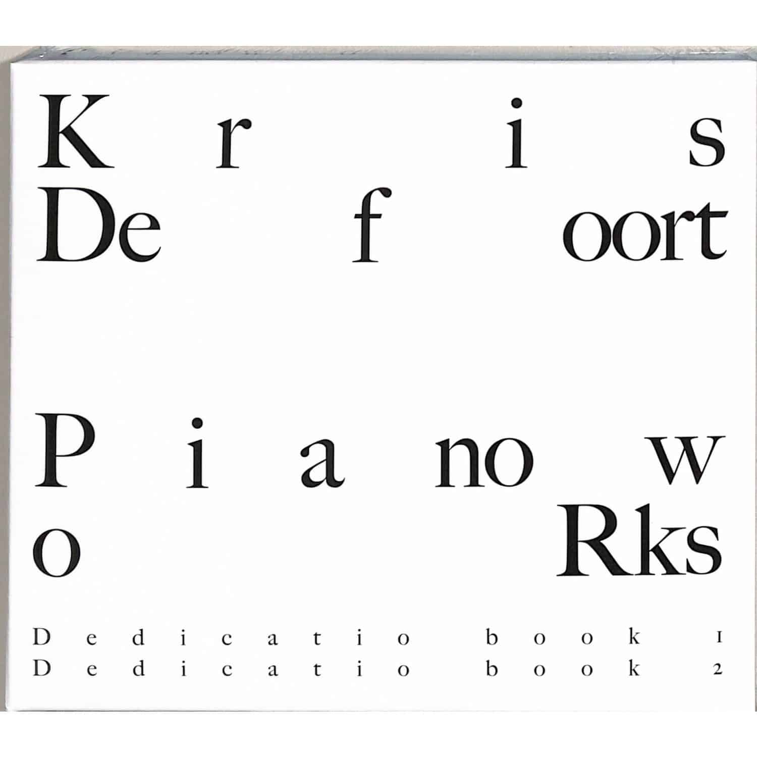 Kris Defoort - PIANOWORKS 