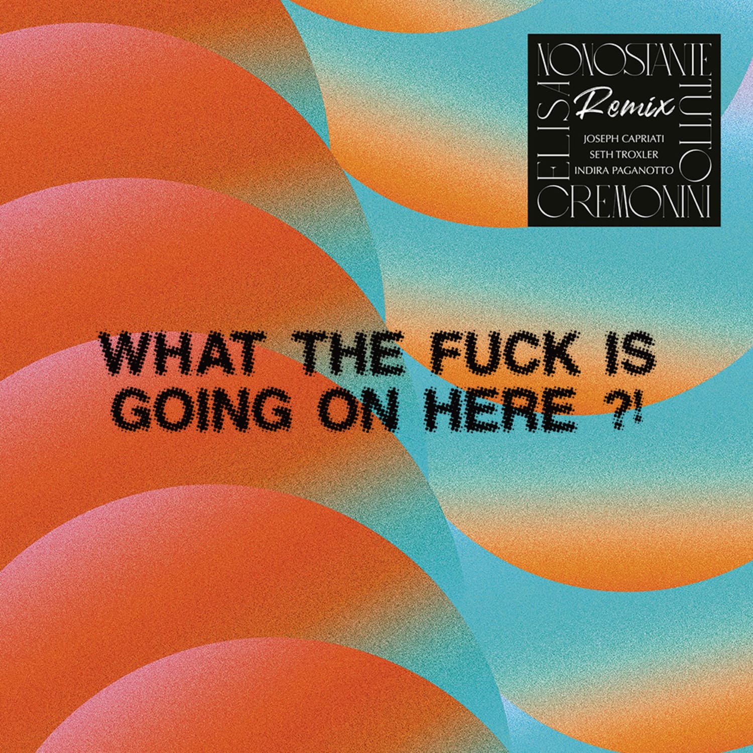 Cesare Cremonini - Elisa - WHAT THE FUCK IS GOING ON HERE ?! NONOSTANTE TUTTO  REMIX EP