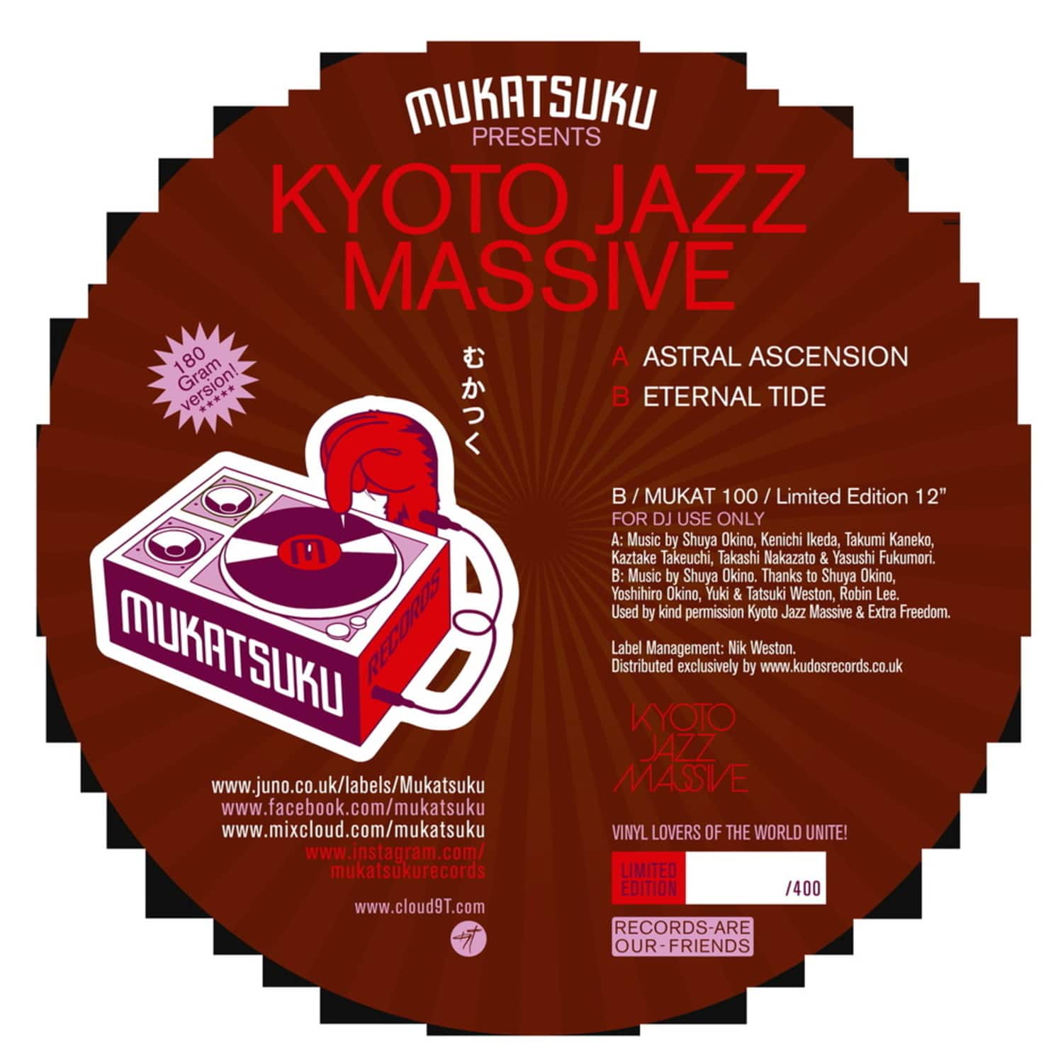 Kyoto Jazz Massive - ASTRAL ASCENSION / ETERNAL TIDE