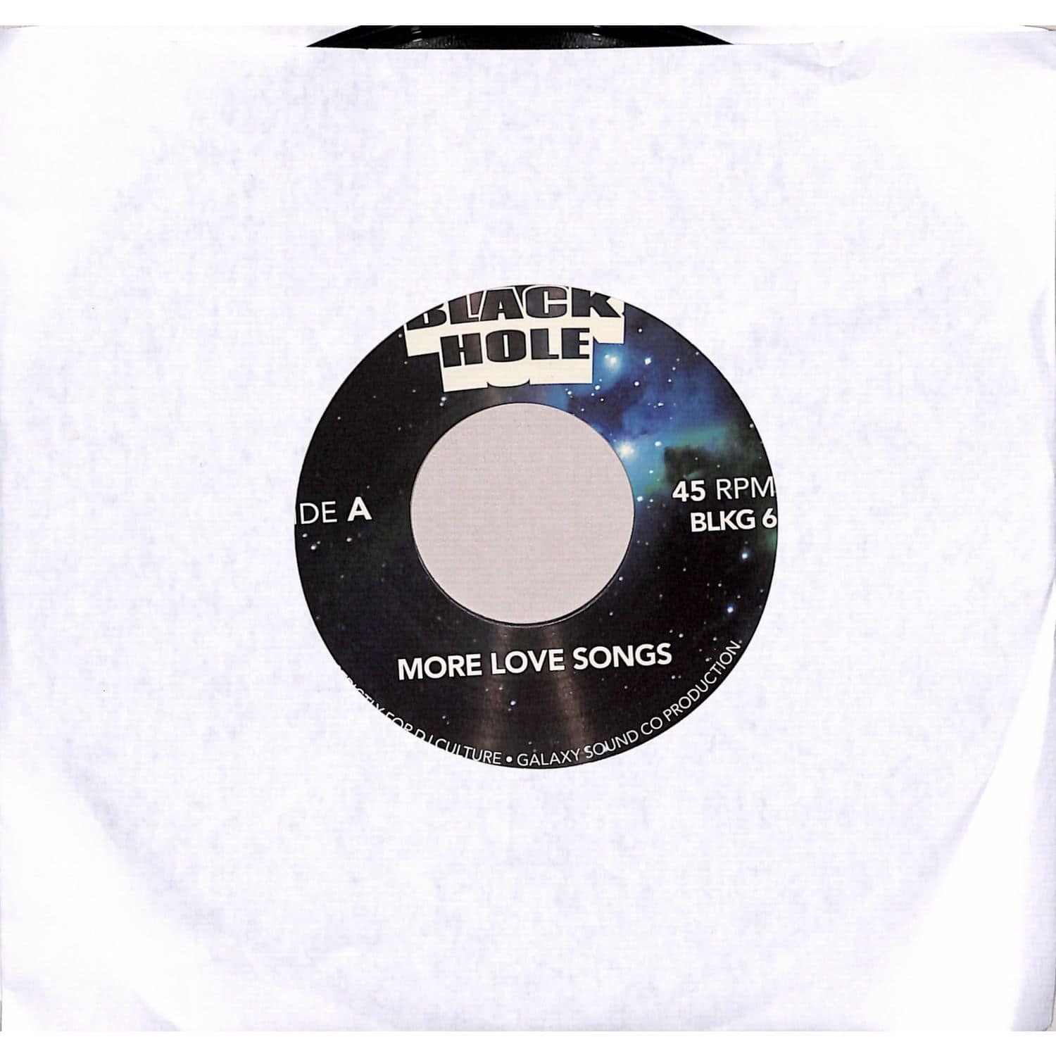 Black Hole - MORE LOVE SONGS 
