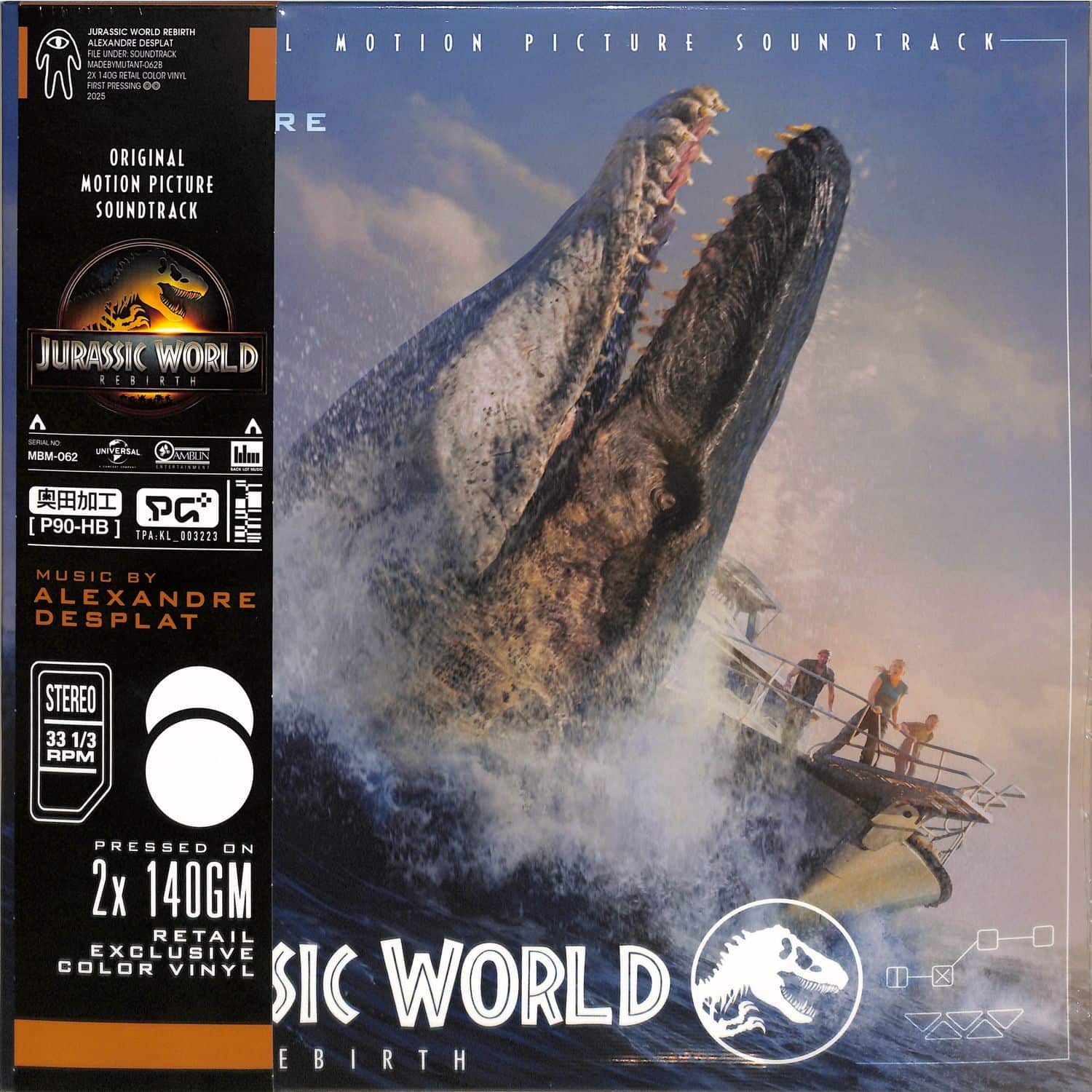 OST / Alexandre Desplat - JURASSIC WORLD REBIRTH 