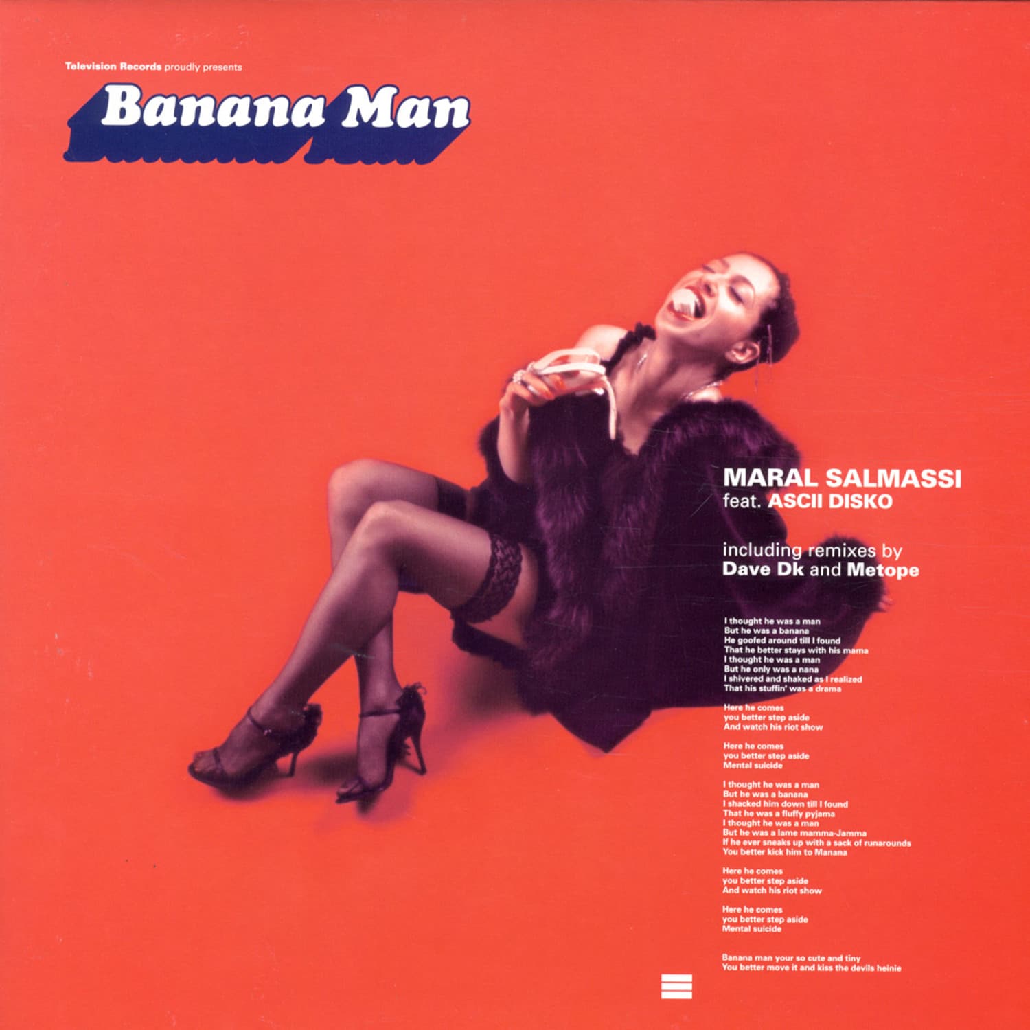 Maral Salmassi feat. Ascii Disco - BANANA MAN