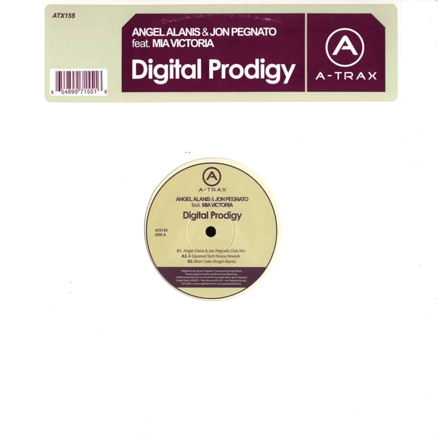 Angel Alanis & Jon Pegnato feat. Mia Victoria - DIGITAL PRODIGY