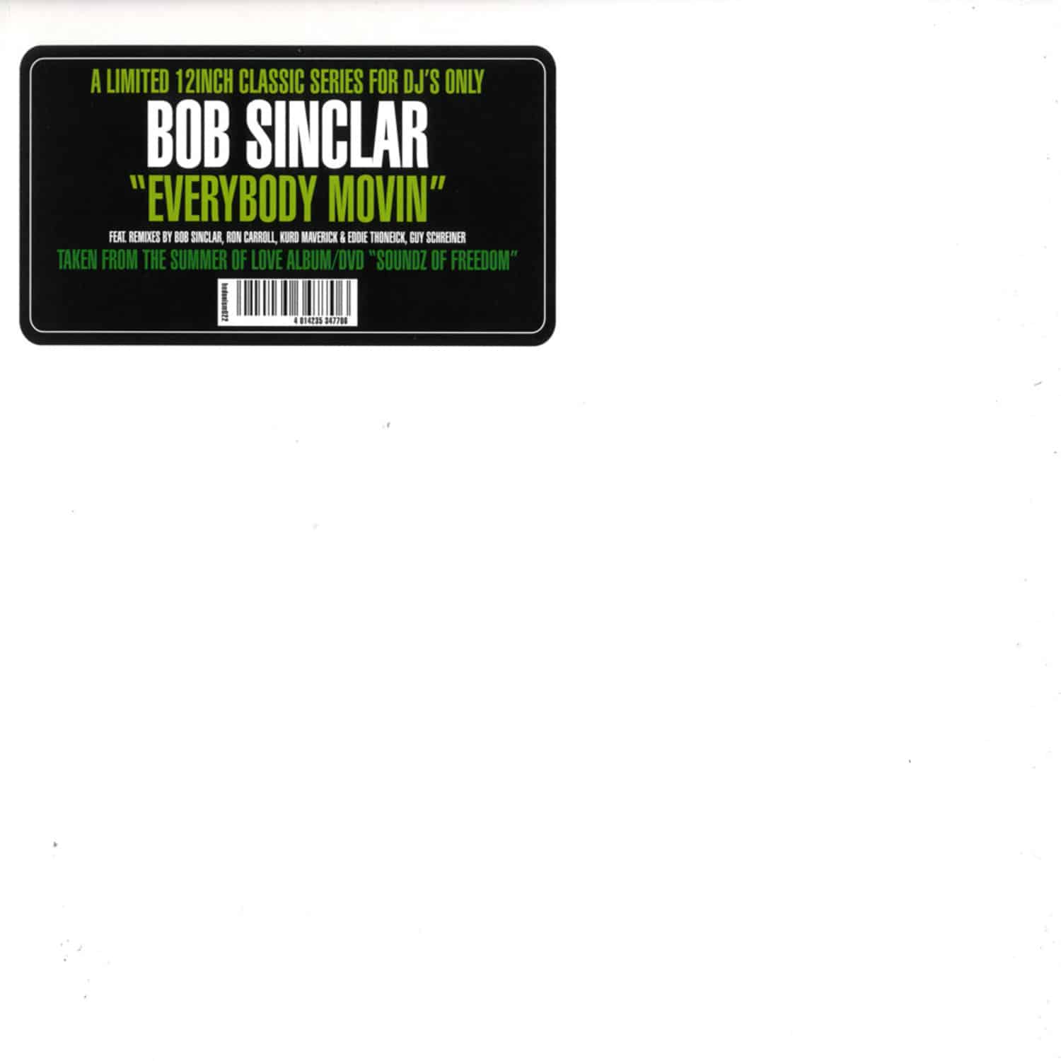 Bob Sinclar - EVERYBODY MOVIN