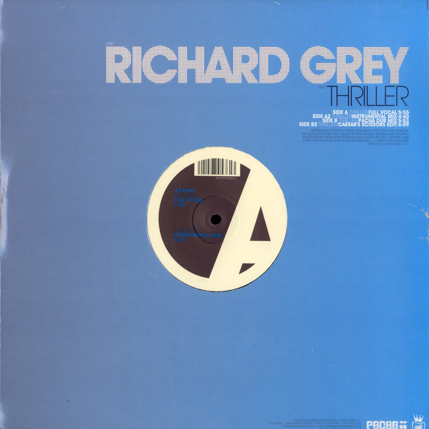 Richard Grey - THRILLER