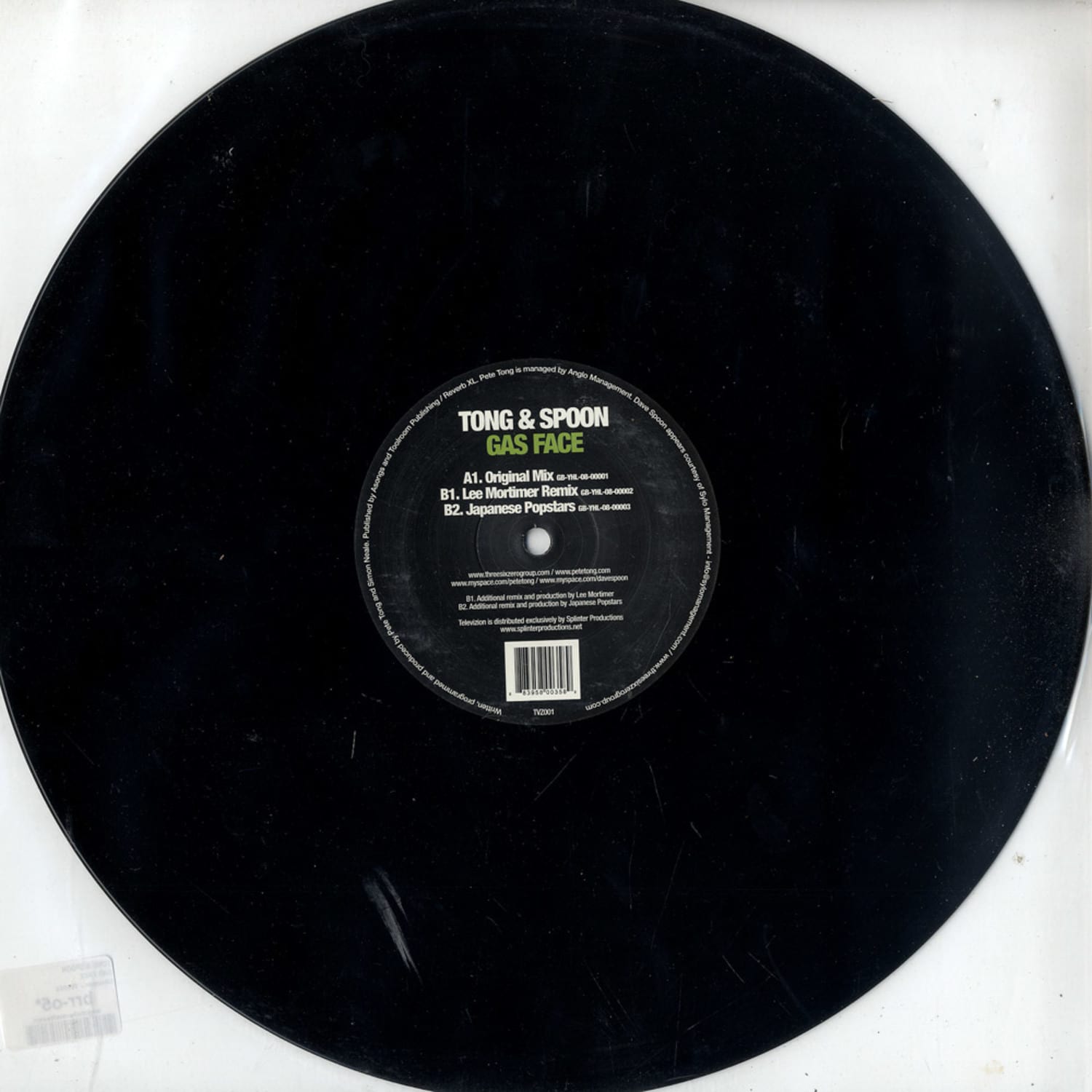 Tong & Spoon - GAS FACE