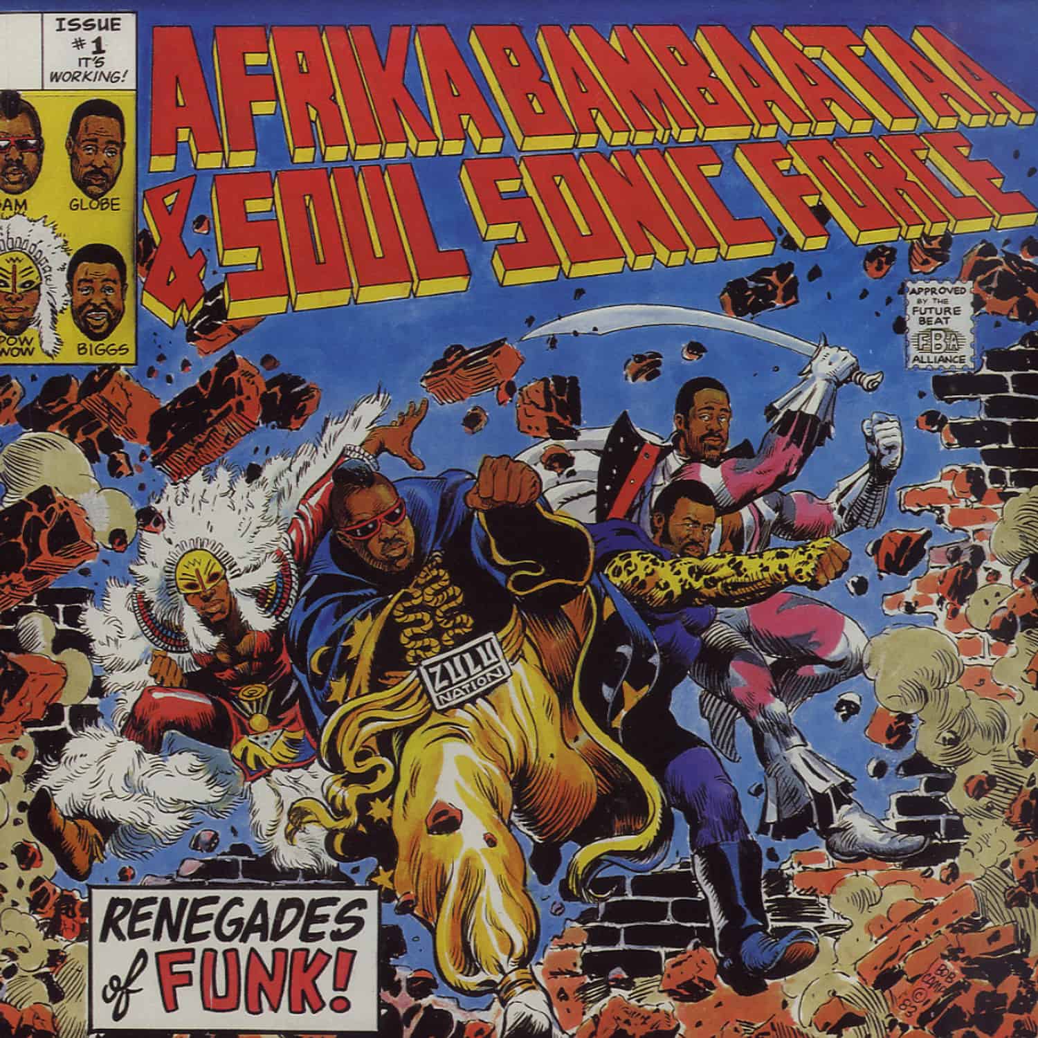 Afrika Bambaataa & Soul Sonic Force - RENEGADES OF FUNK