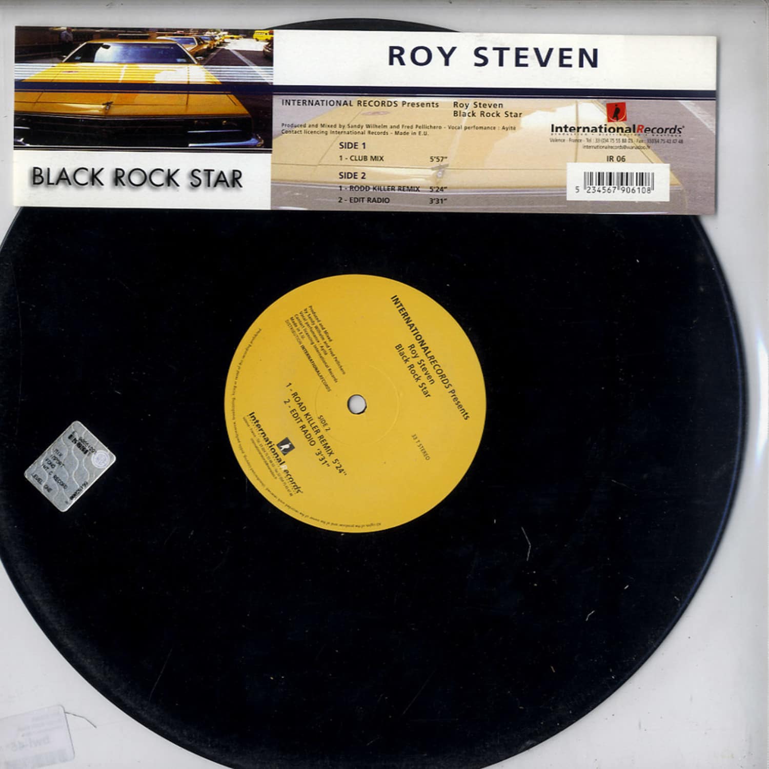 Roy Steven - BLACK ROCK STAR
