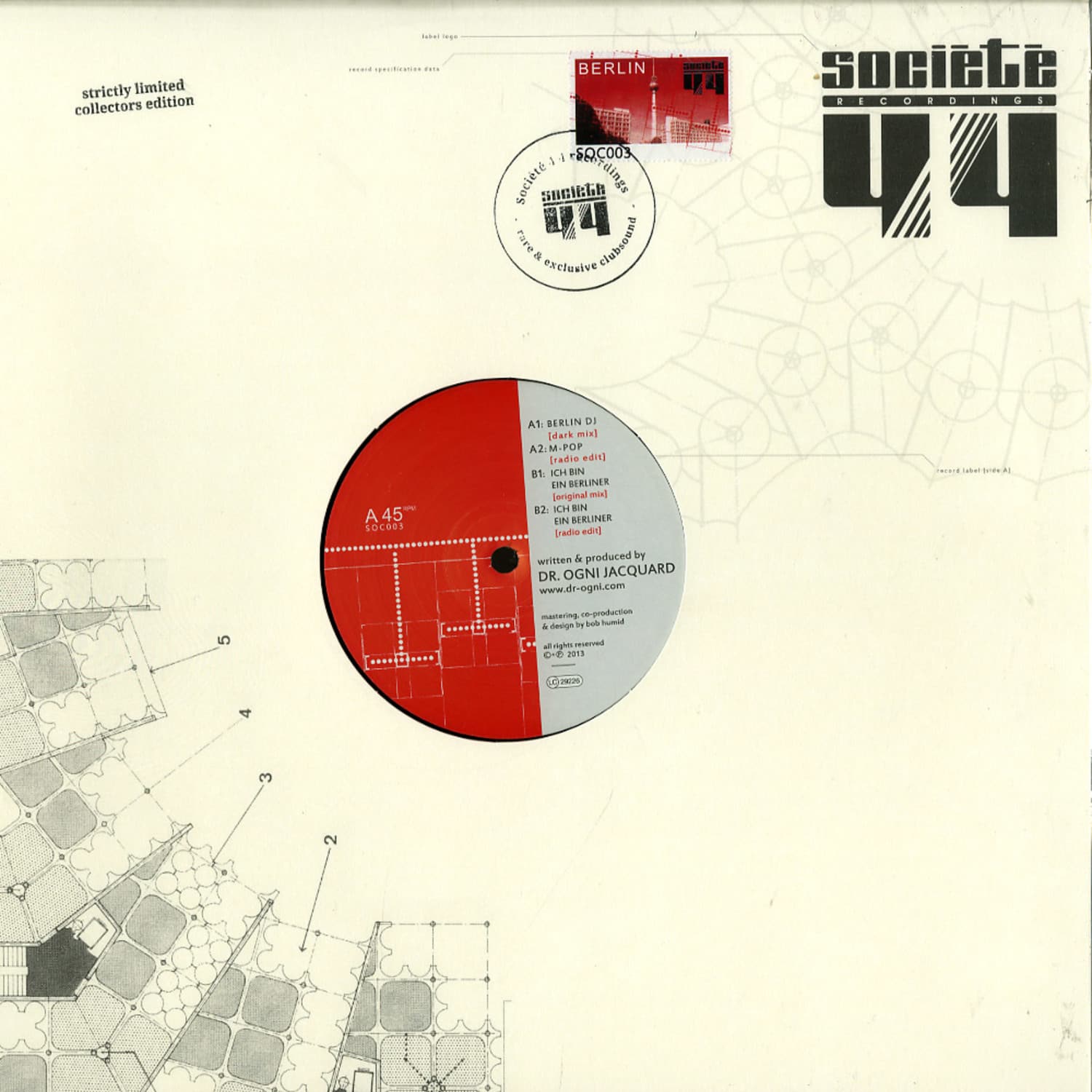 Dr. Ogni Jacquard - BERLIN