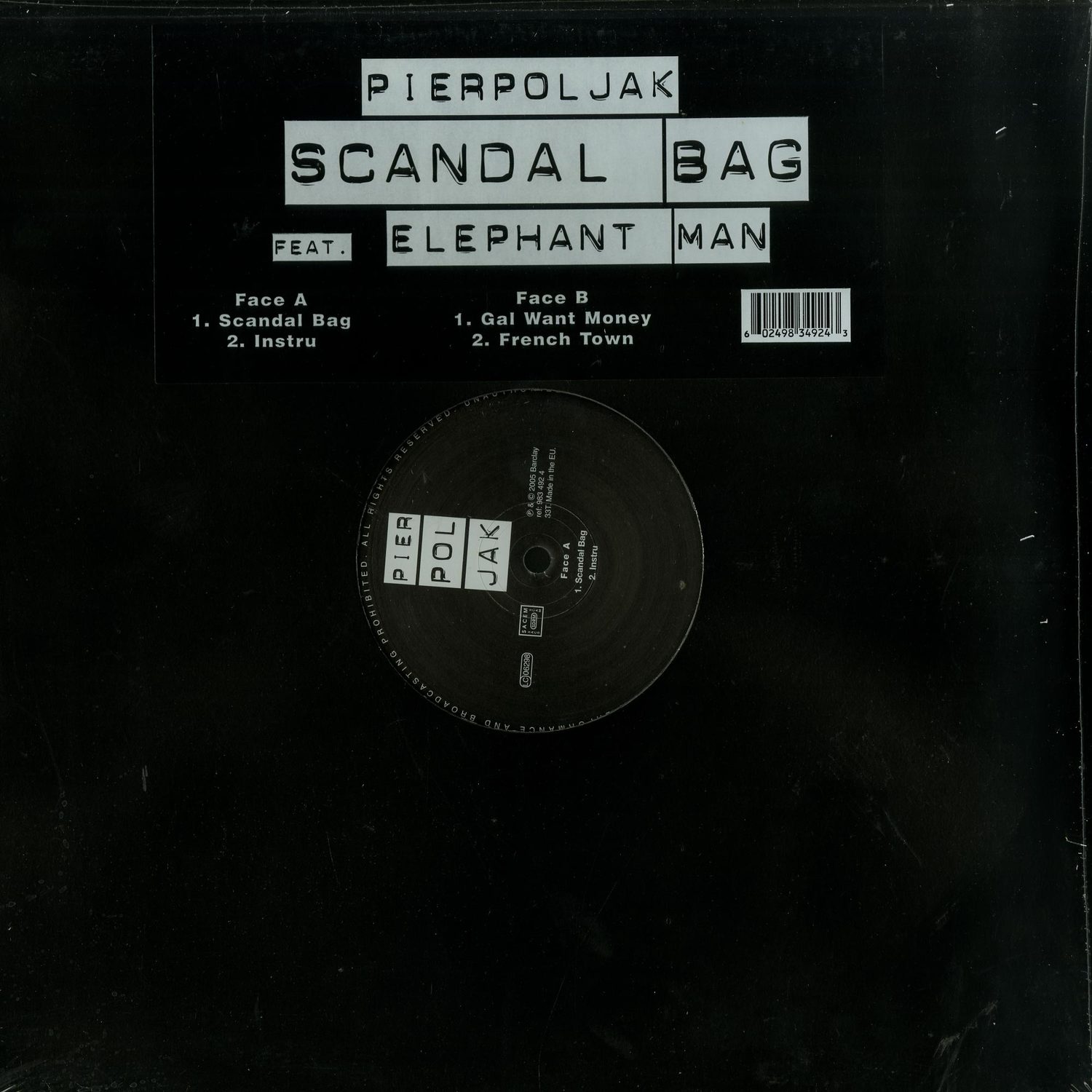 Pierpoljak feat. Elephant Man - SCANDAL BAG