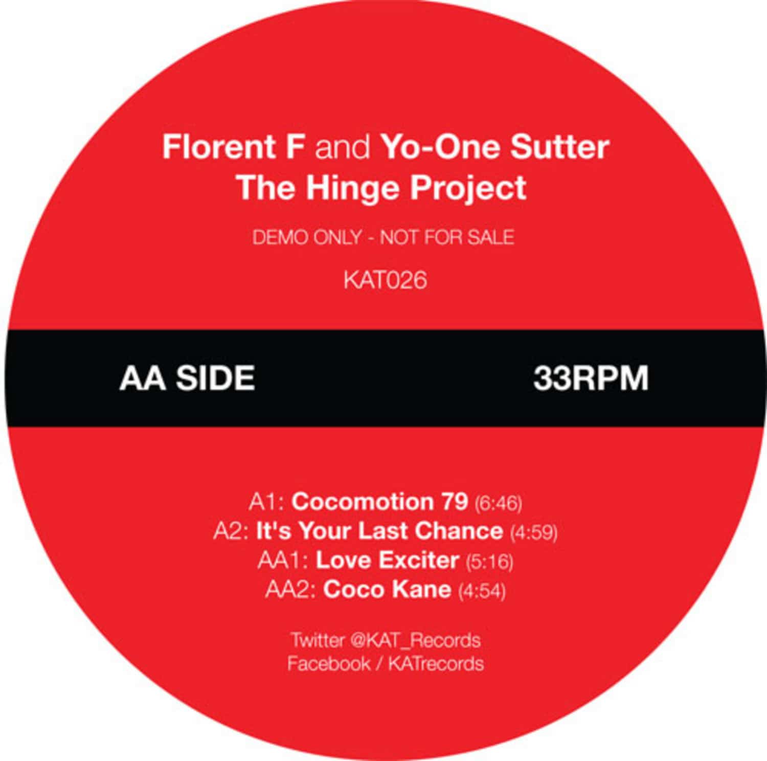 Florent F And Yo-One Sutter - THE HINGE PROJECT