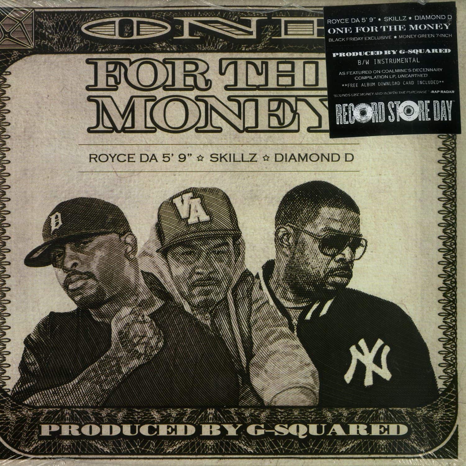 Royce Da 5 9 / Skillz / Diamond D - ONE FOR THE MONEY 