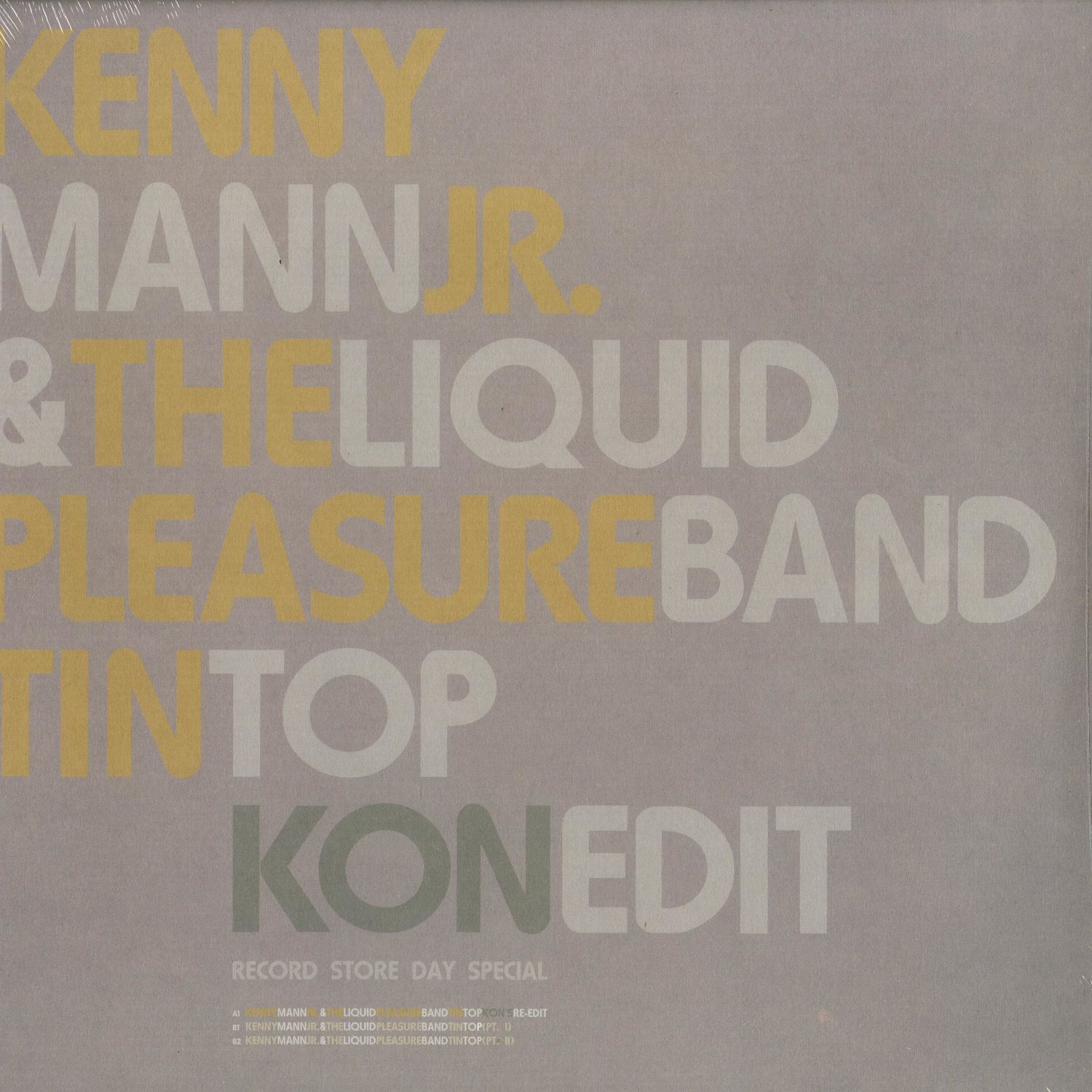Kenny Mann Jr & The Liquid Pleasure Band - TIN TOP 