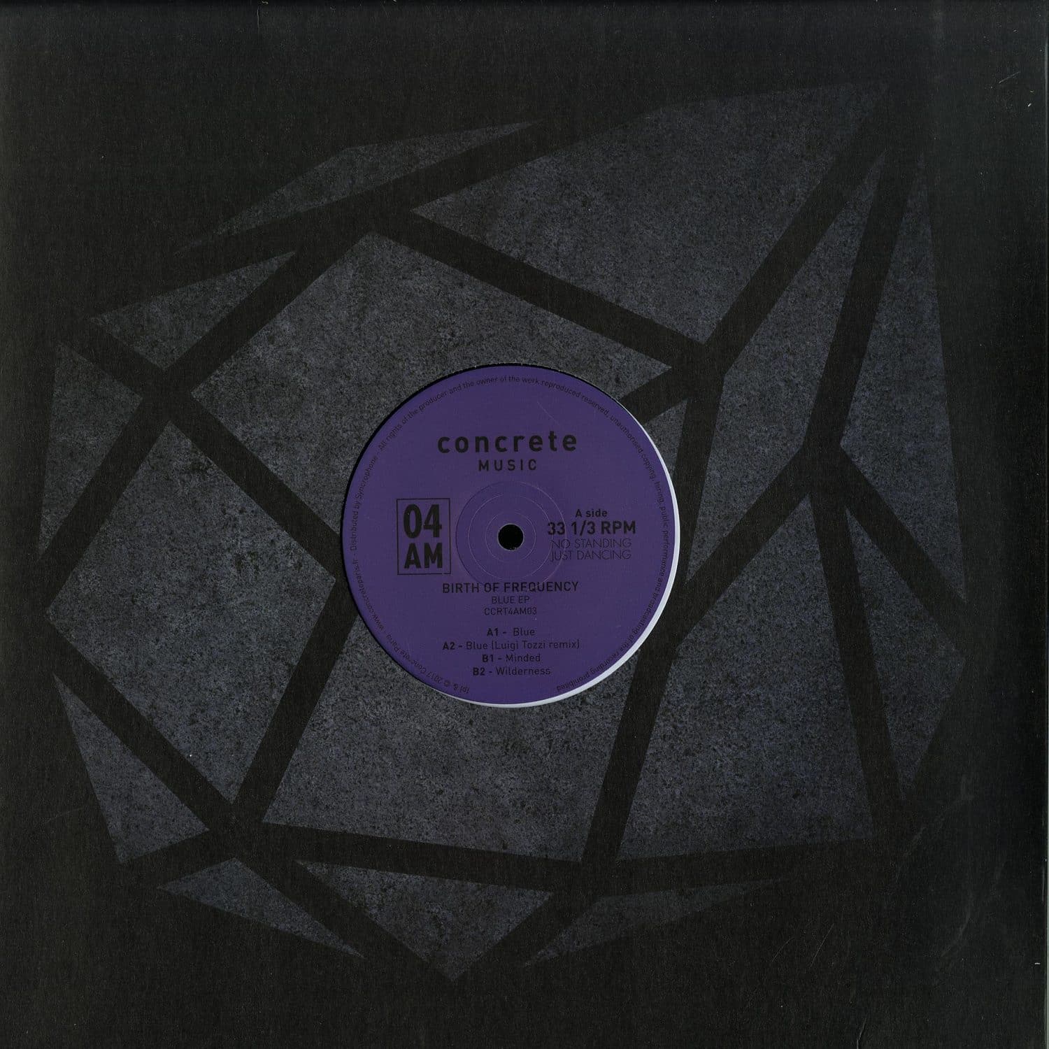 Birth Of Frequency - BLUE EP - LUIGI TOZZI RMX
