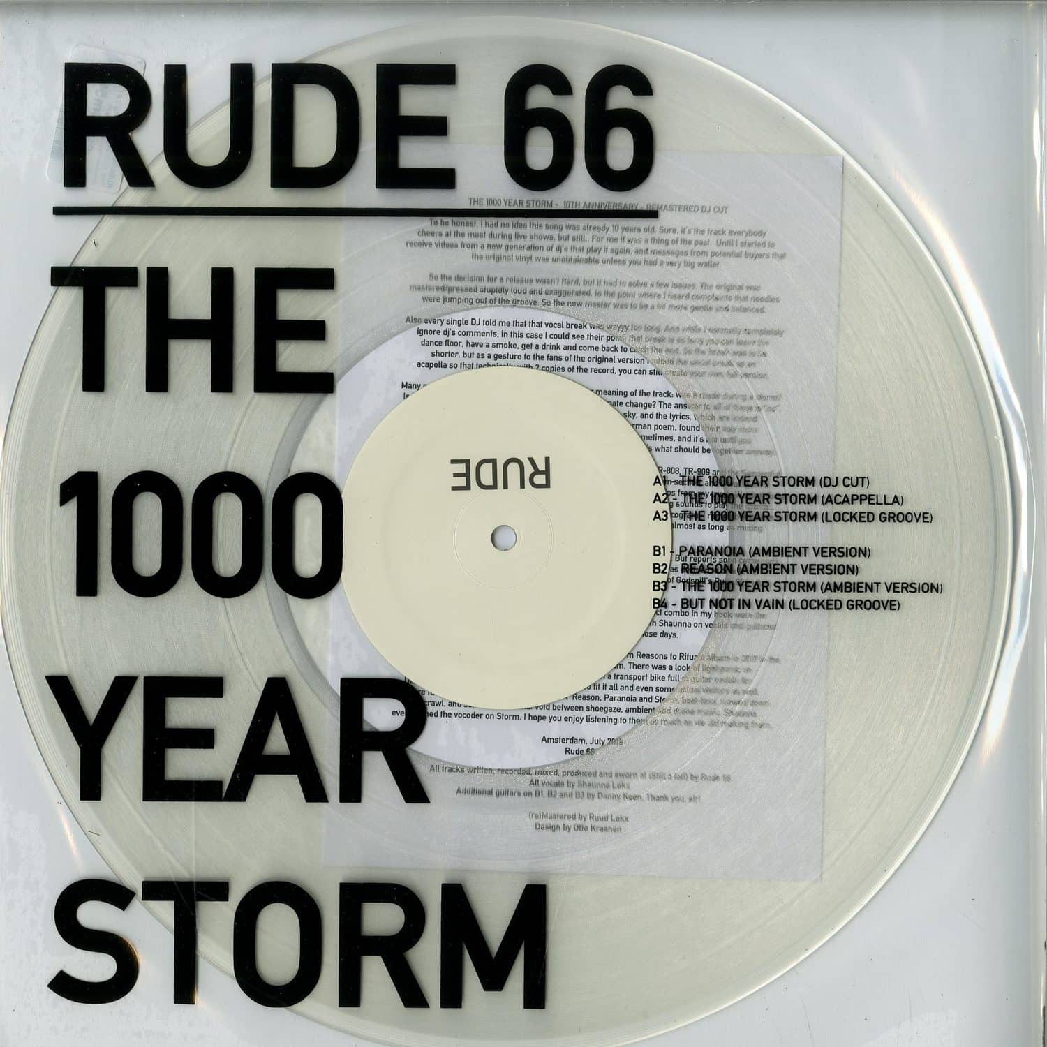 Rude 66 - THE 1000 YEAR STORM EP 