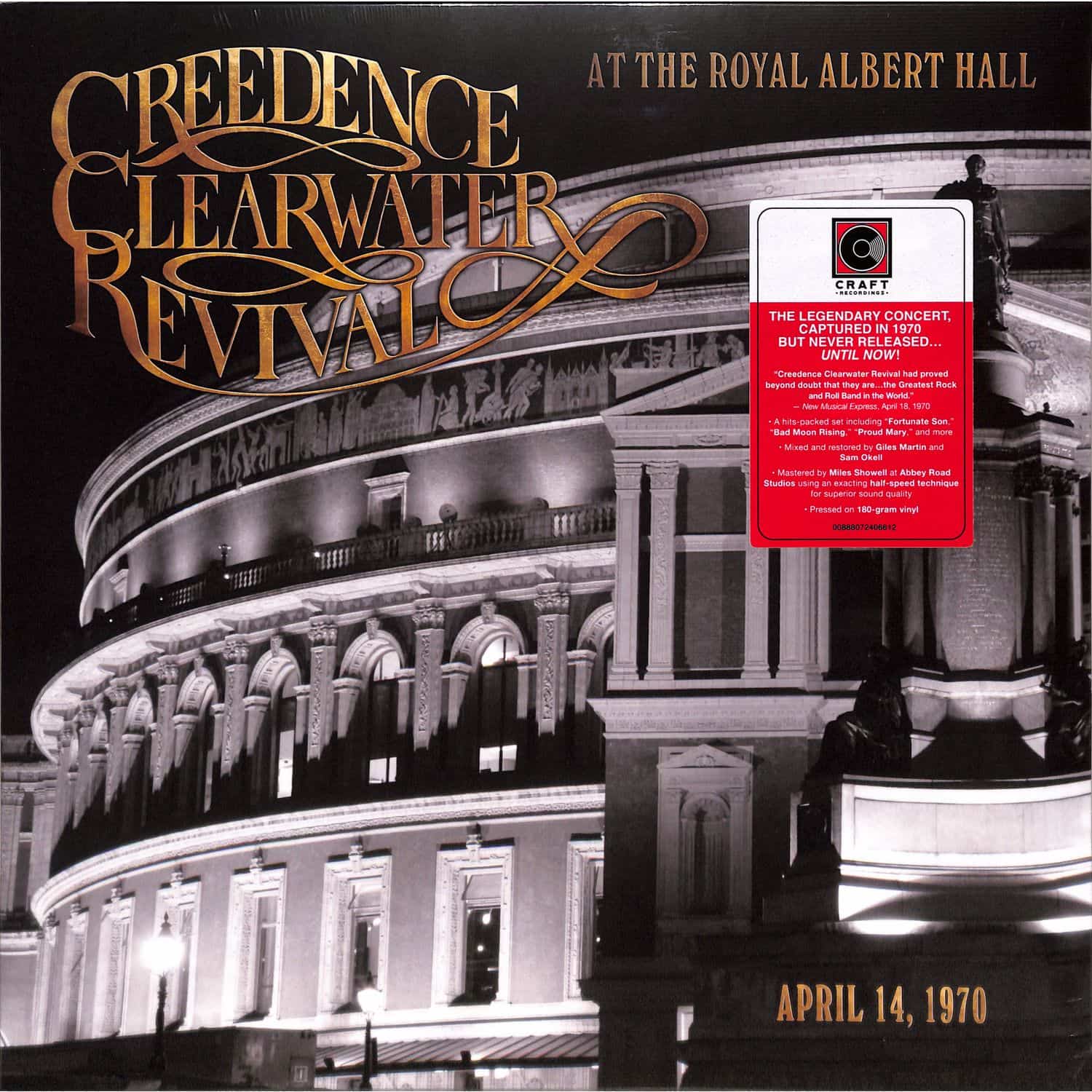 Creedence Clearwater Revival - AT THE ROYAL ALBERT HALL 