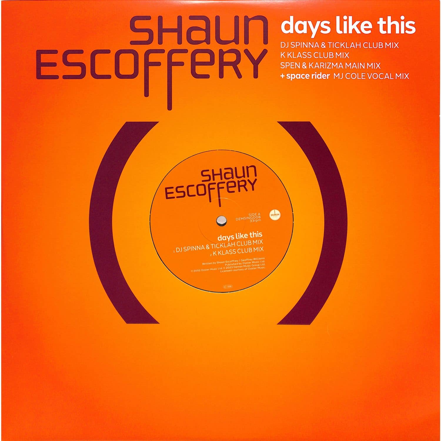 Shaun Escoffery - DAY LIKE THIS