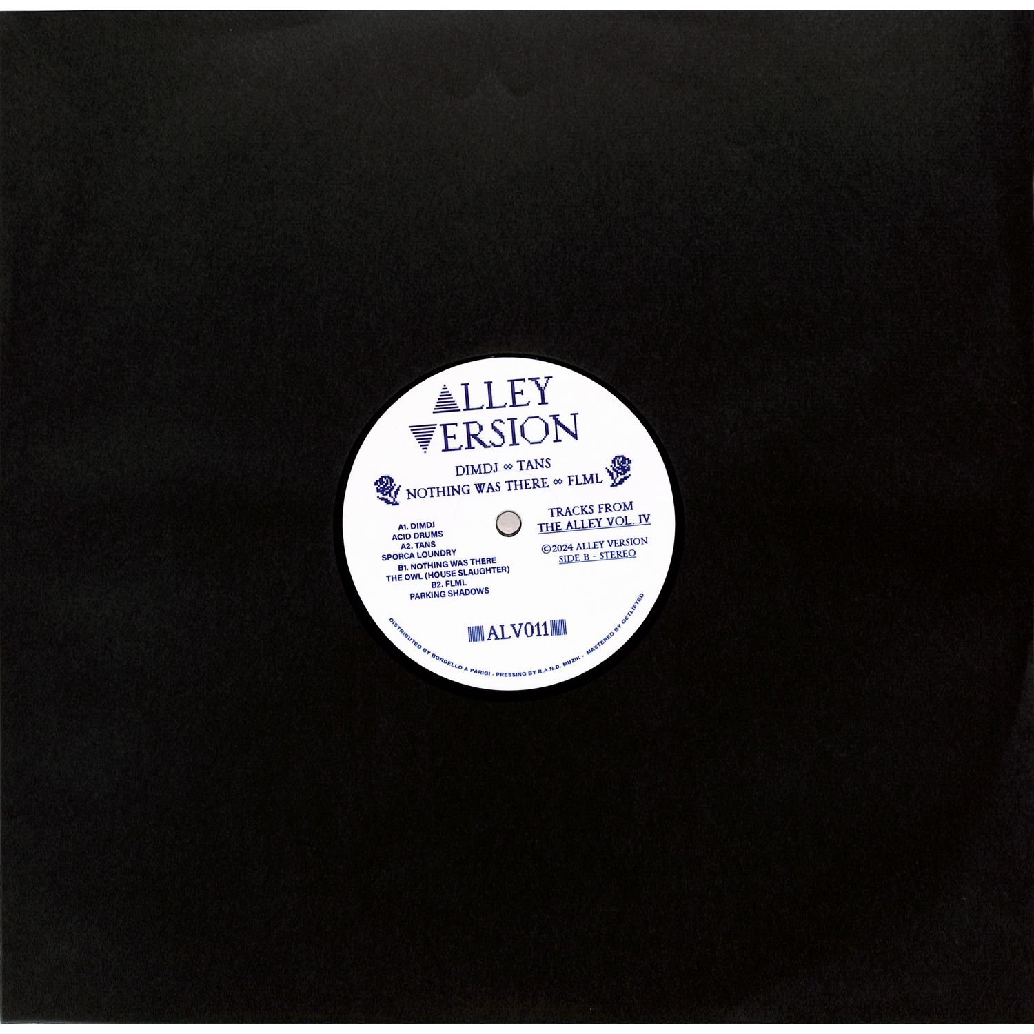 Various Artists - TRACKS FROM THE ALLEY VOL. IV EP
