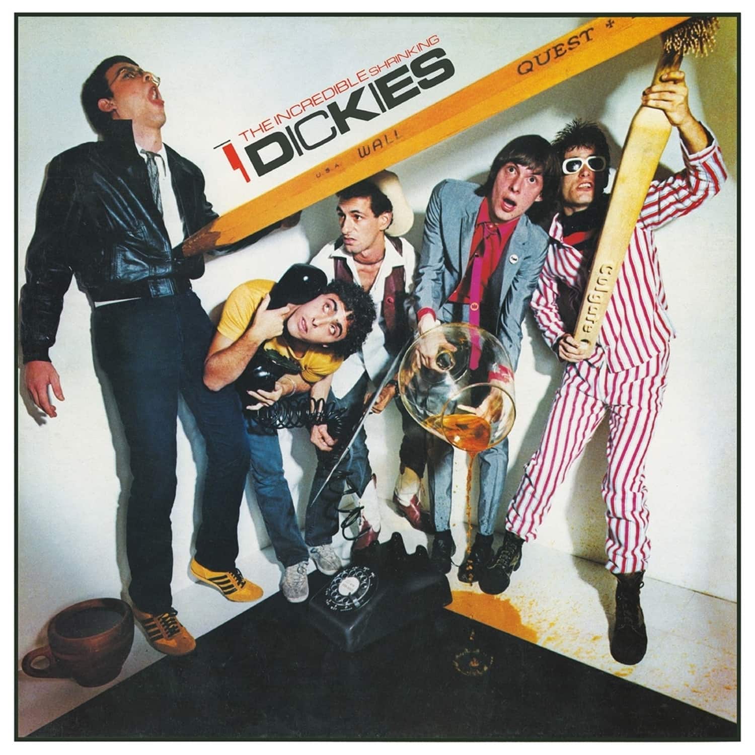 The Dickies - THE INCREDIBLE SHRINKING DICKIES - RED VINYL EDITI 