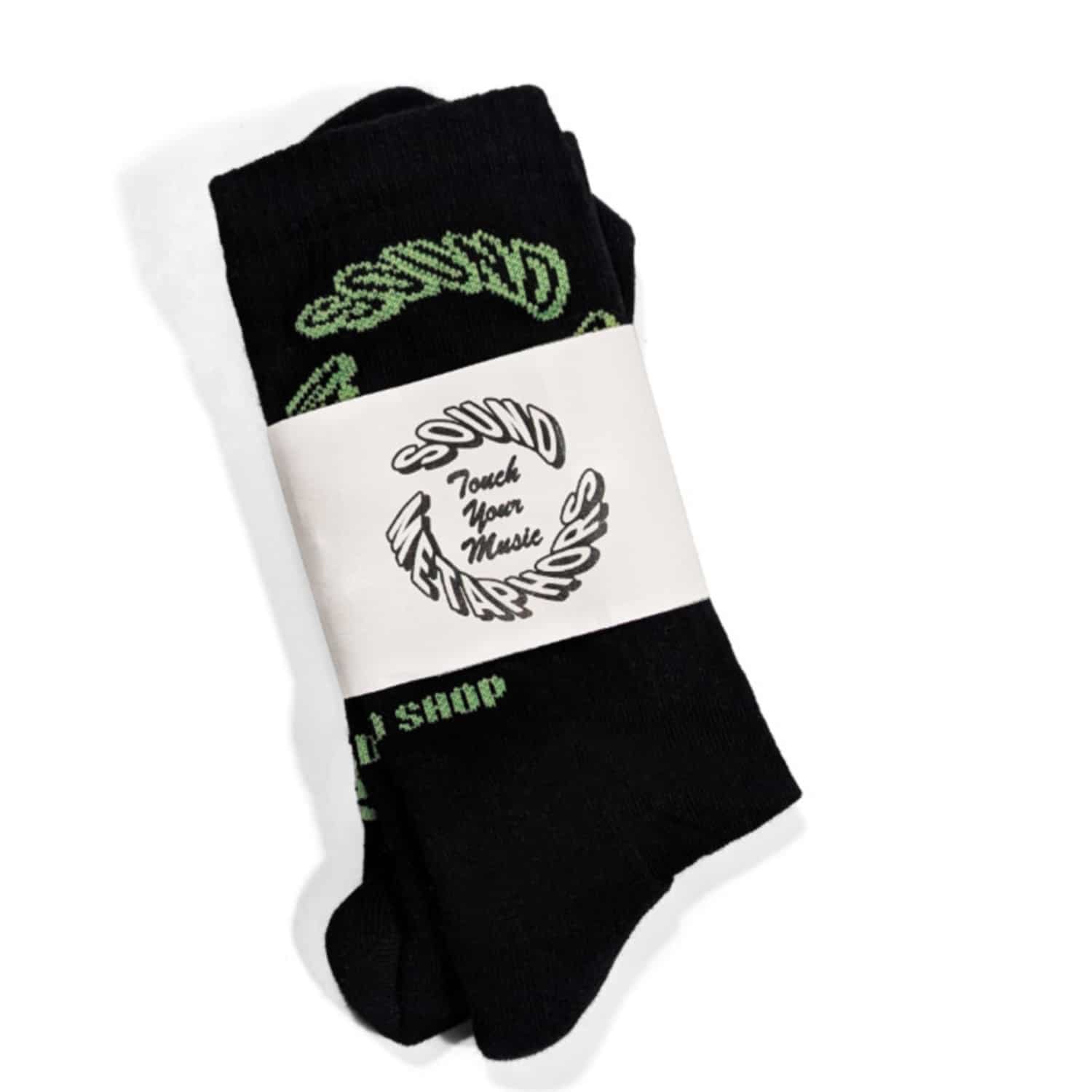 Cubwear#u#u#-#-#-#000000#Socks_TYM_Black - SOCKS - TOUCH YOUR MUSIC - BLACK 