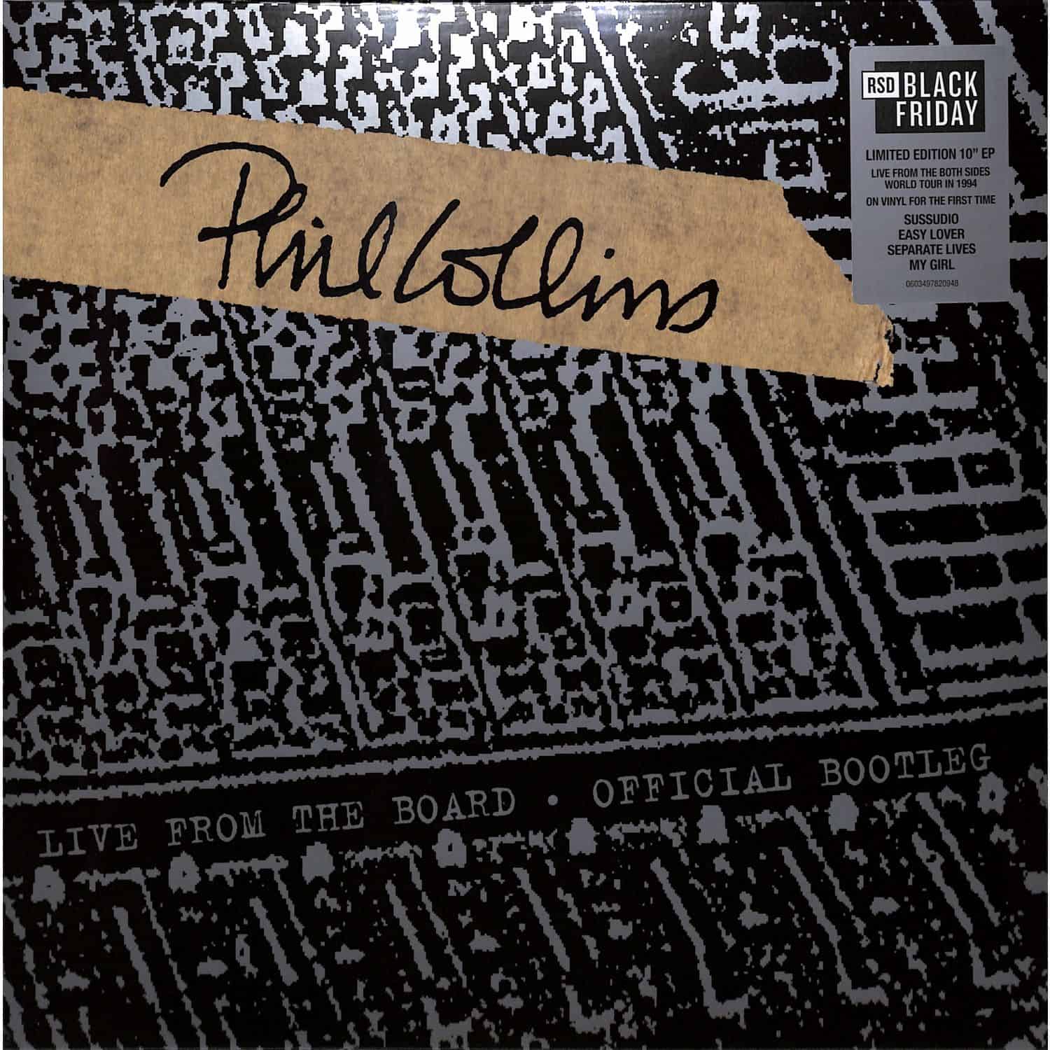 Phil Collins - LIVE FROM THE BOARD...THE OFFICIAL BOOTLEG 