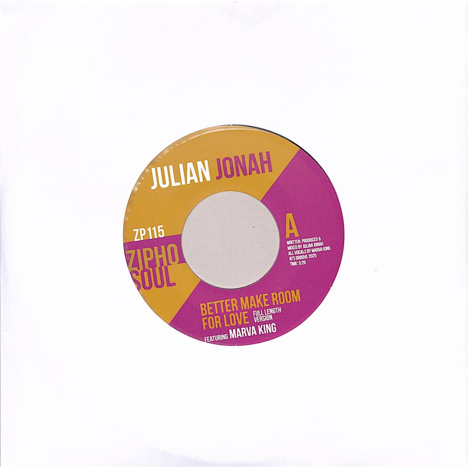 Julian Jonah ft. Marva King - BETTER MAKE ROOM FOR LOVE 