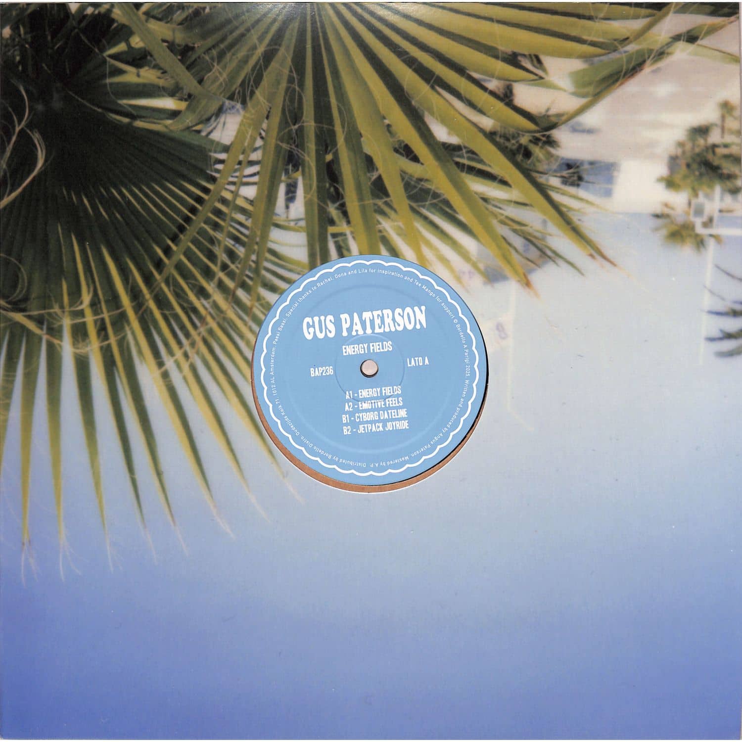 Gus Paterson - ENERGY FIELDS EP