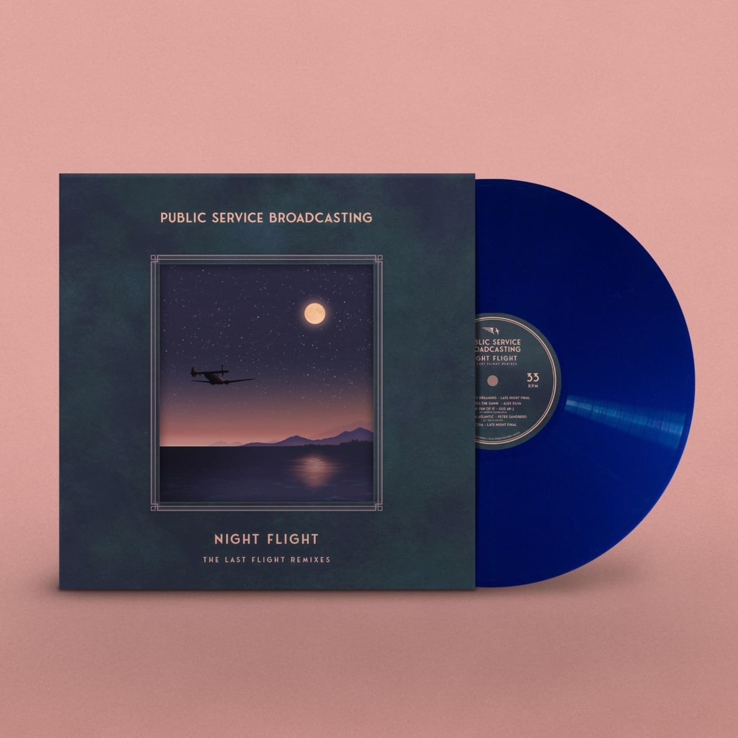Public Service Broadcasting - NIGHT FLIGHT - THE LAST FLIGHT REMIXES 