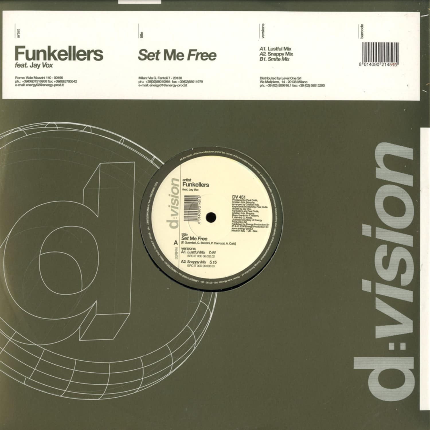 Funkeller feat. Jay Vox - SET ME FREE