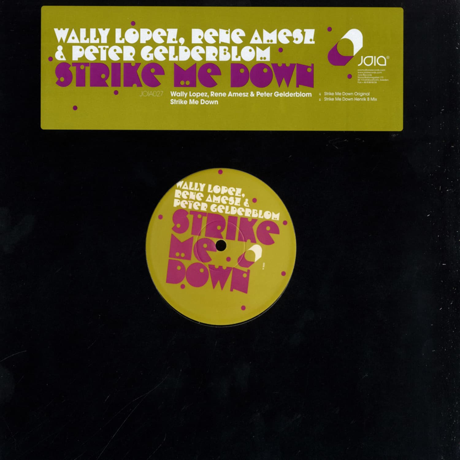 Wally Lopez / R. Amesz - STRIKE ME DOWN