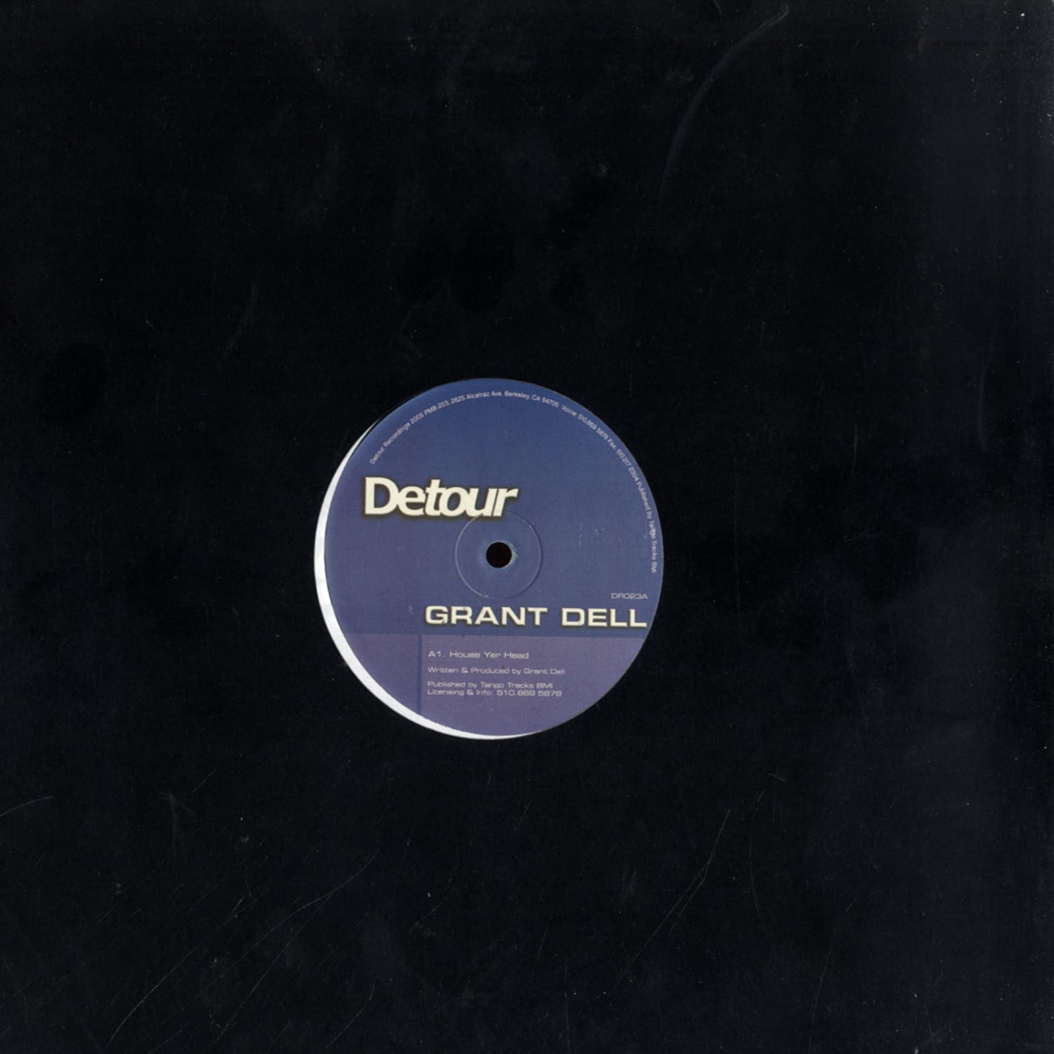 Grant Dell - HOUSE YER HEAD / BACK TO THE STREET