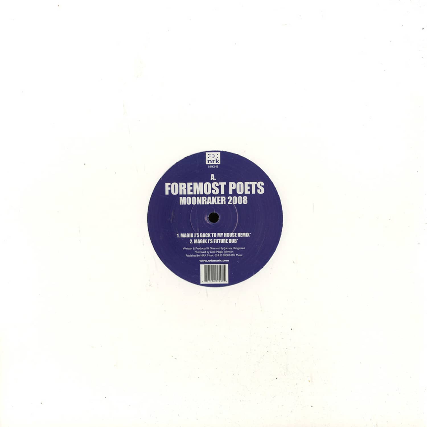Foremost Poets - MOONRAKER 2008