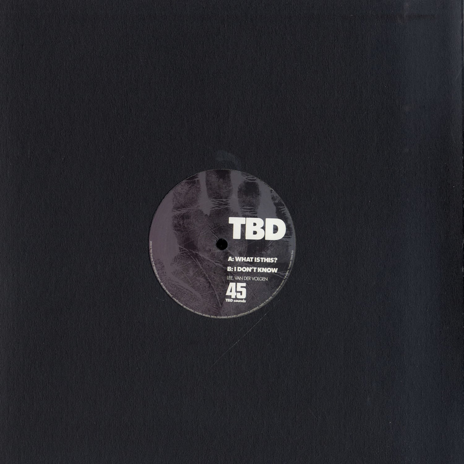 TBD - WHAT IS THIS / I DONT KNOW