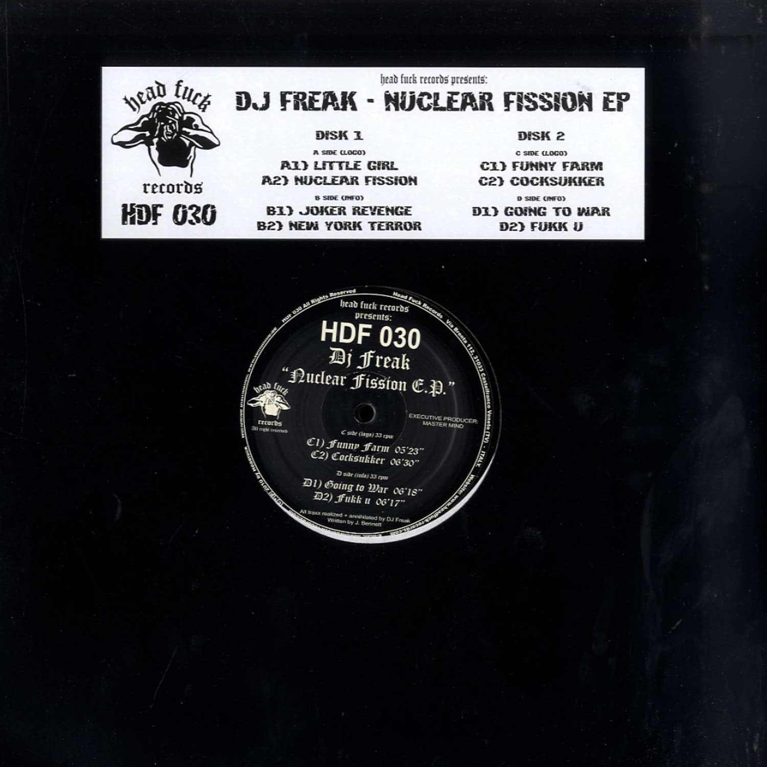 DJ Freak - NUCLEAR FISSION EP