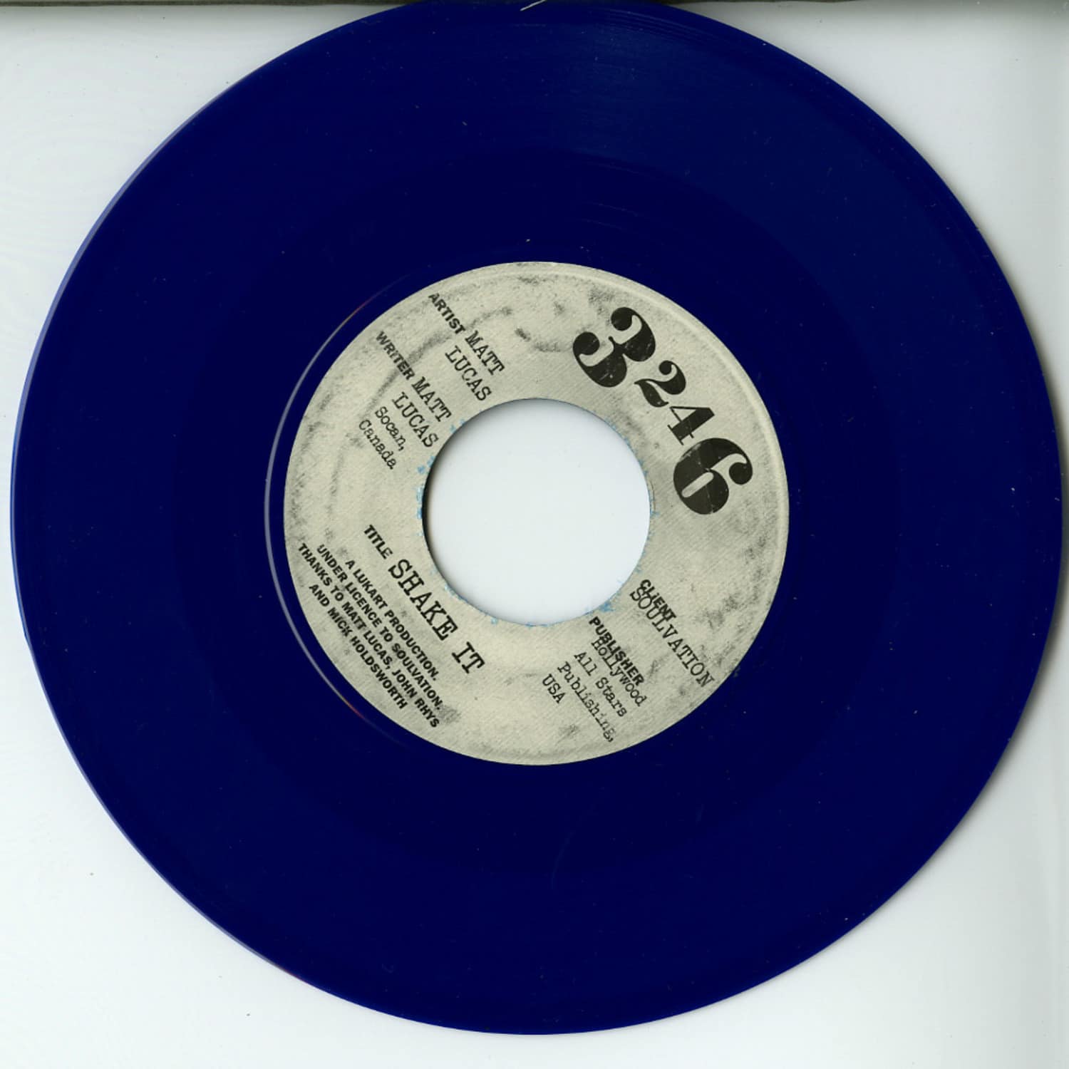 Matt Lucas - SHAKE IT