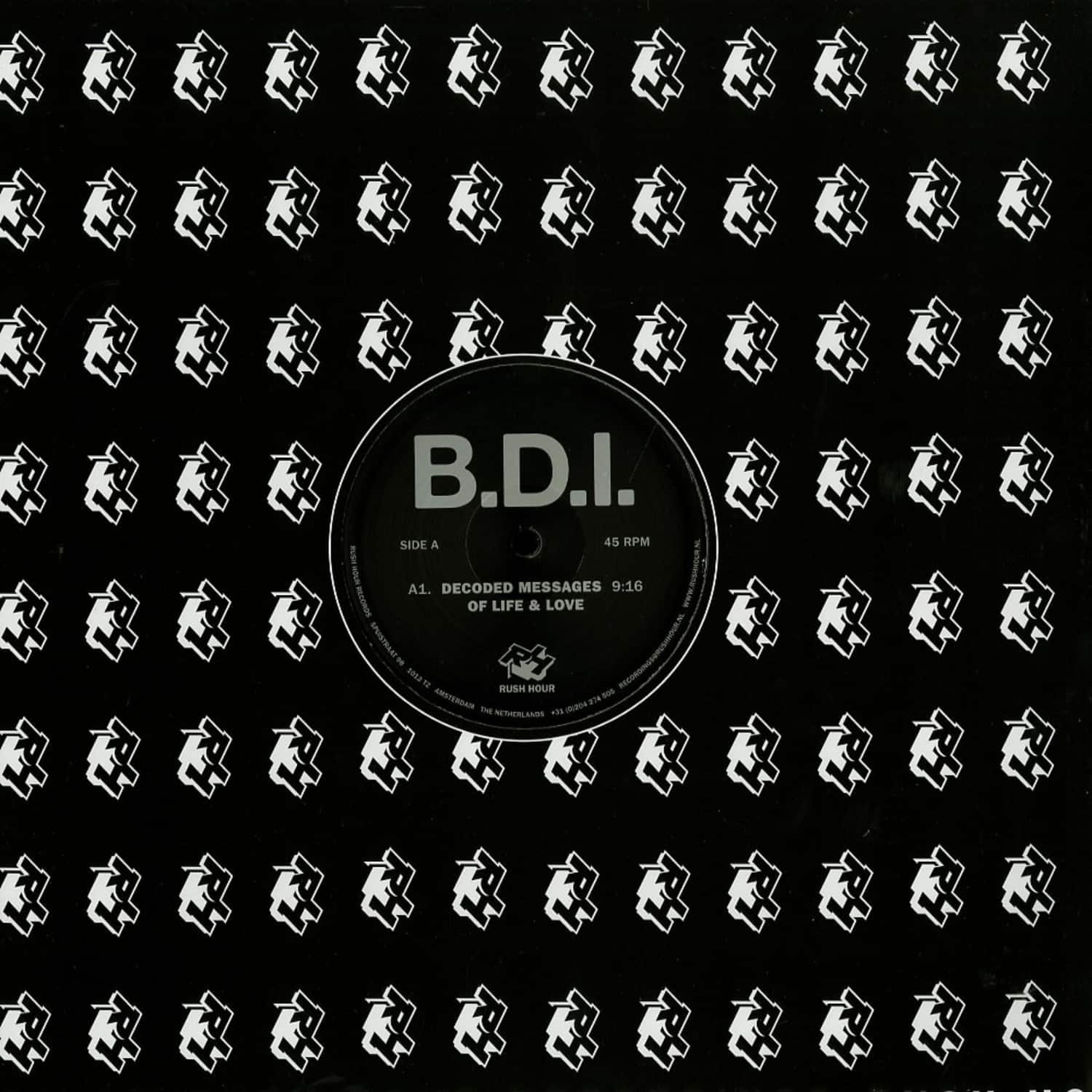 B.D.I. - DECODED MESSAGES OF LIFE & LOVE