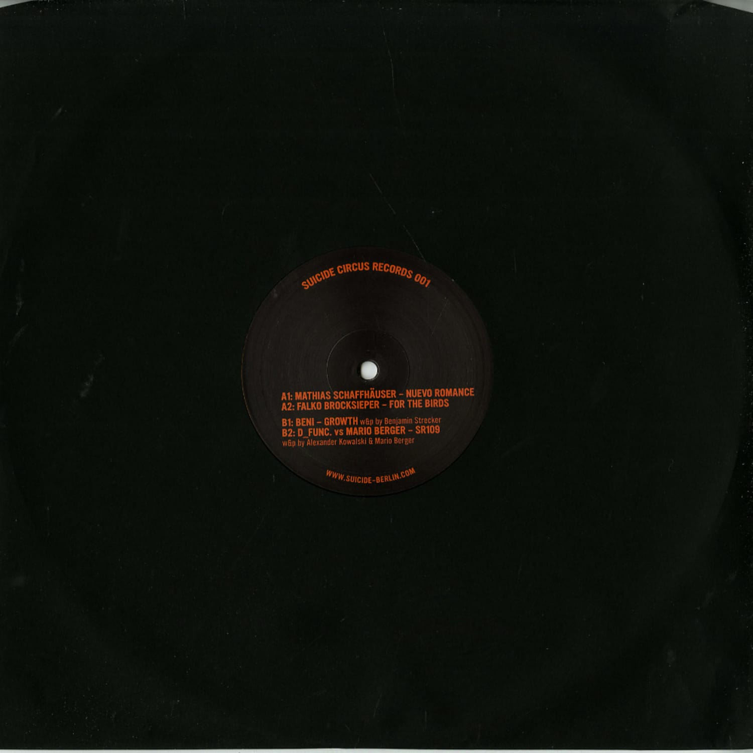 Various Artists - SUICIDE CIRCUS RECORDS 001 